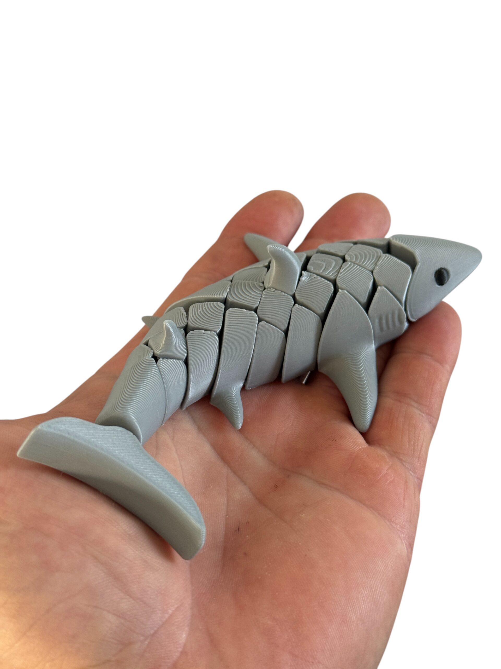 Rekin segmentowy3D – ruchoma figurka, gadżet dekoracyjny, zabawka - obrazek 16