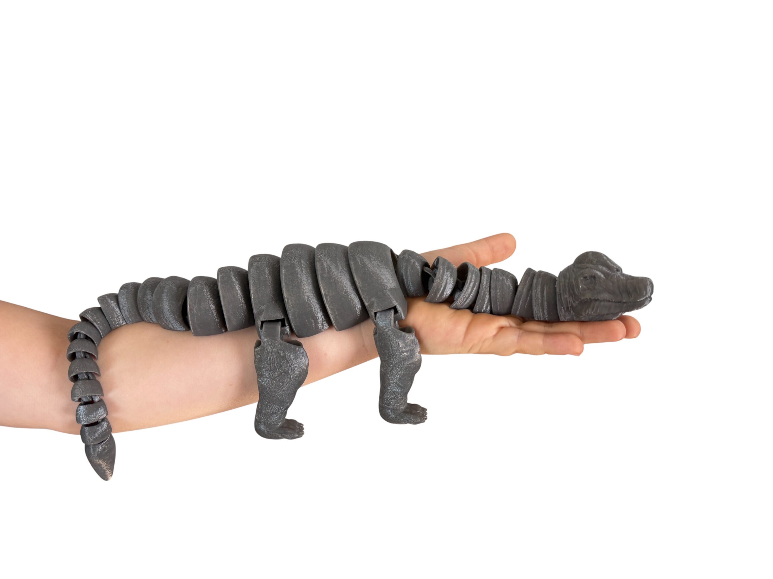 Brachiozaur 3D – gigantyczny dinozaur 42 cm, ruchoma figurka, zabawka - obrazek 8