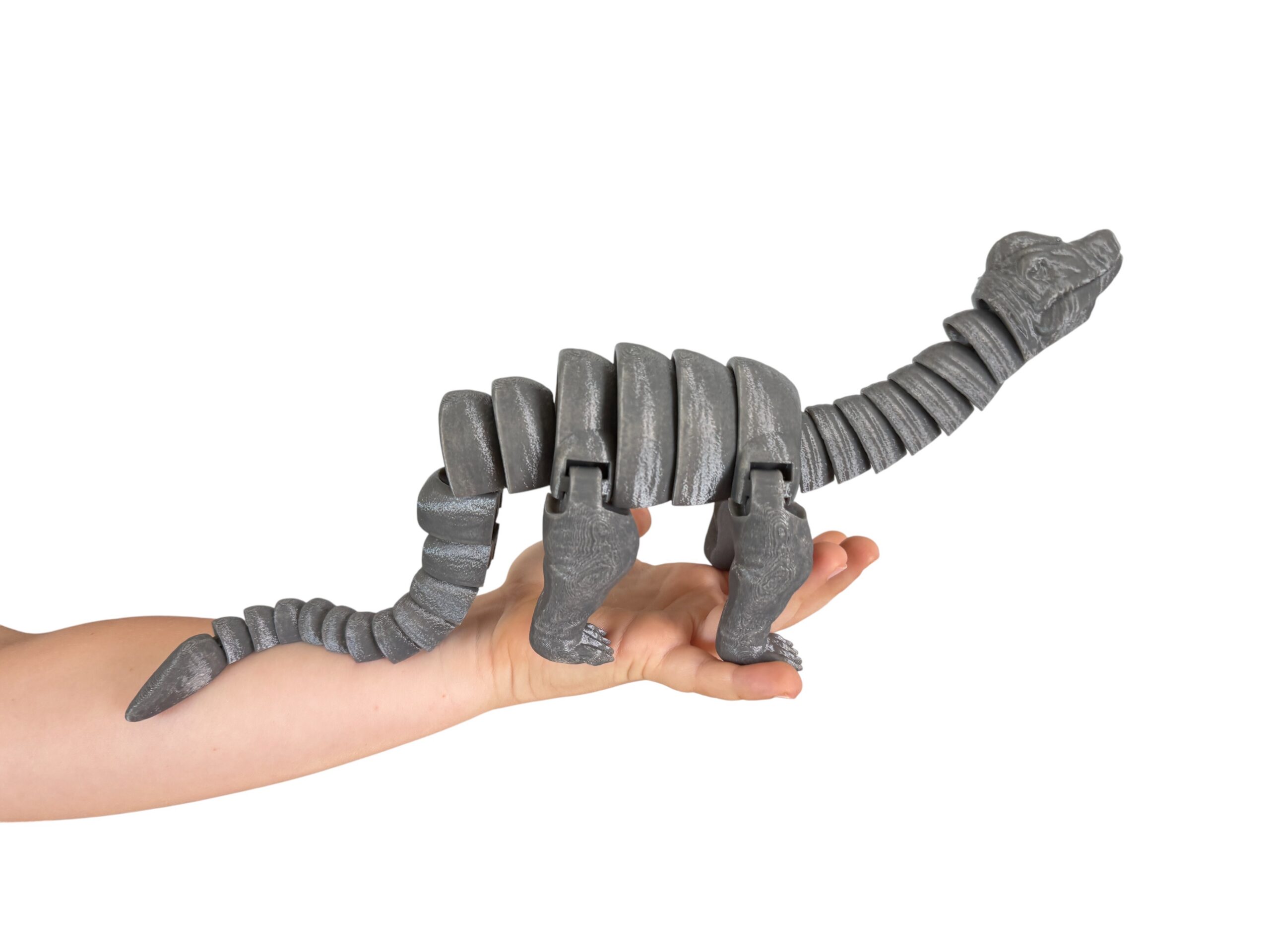 Brachiozaur 3D – gigantyczny dinozaur 42 cm, ruchoma figurka, zabawka