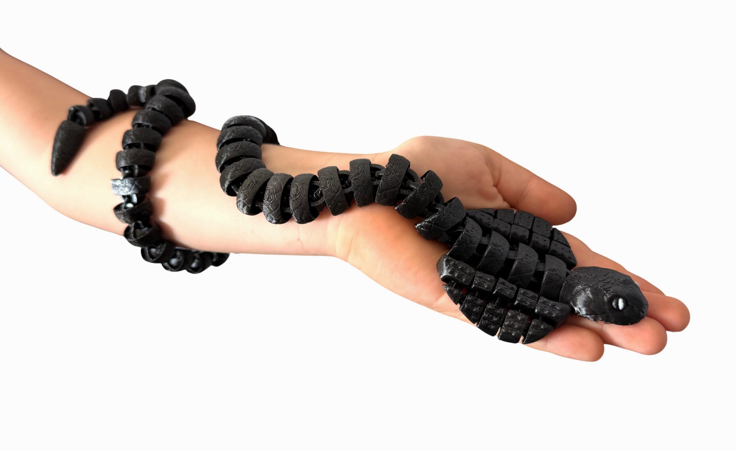 Kobra 3D 580 mm – przegubowy wąż, ruchoma figurka, ustawiaj dowolne pozy - obrazek 4