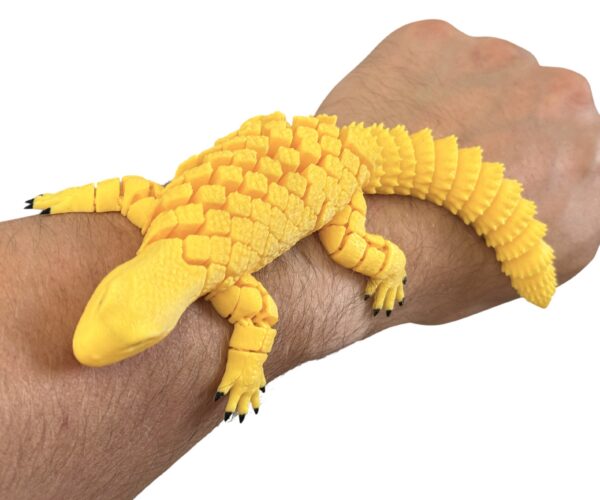 Jaszczurka Uromastyx (Biczogon) przegubowa 3D – pancerny gad z segmentów - obrazek 15