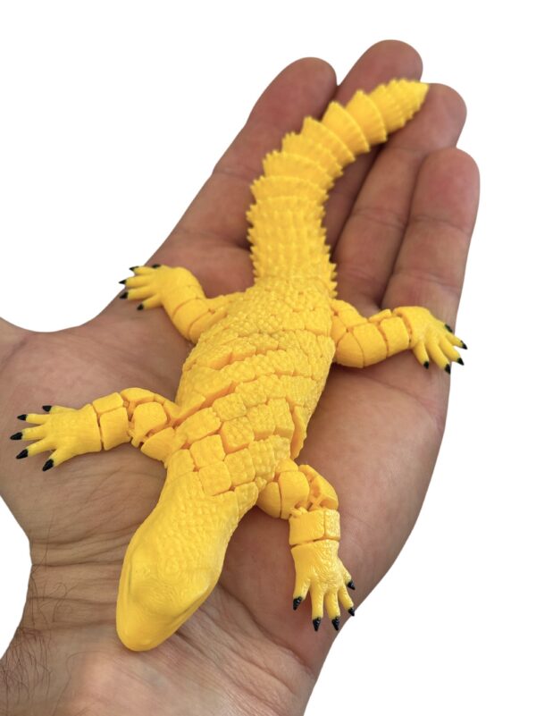 Jaszczurka Uromastyx (Biczogon) przegubowa 3D – pancerny gad z segmentów - obrazek 16