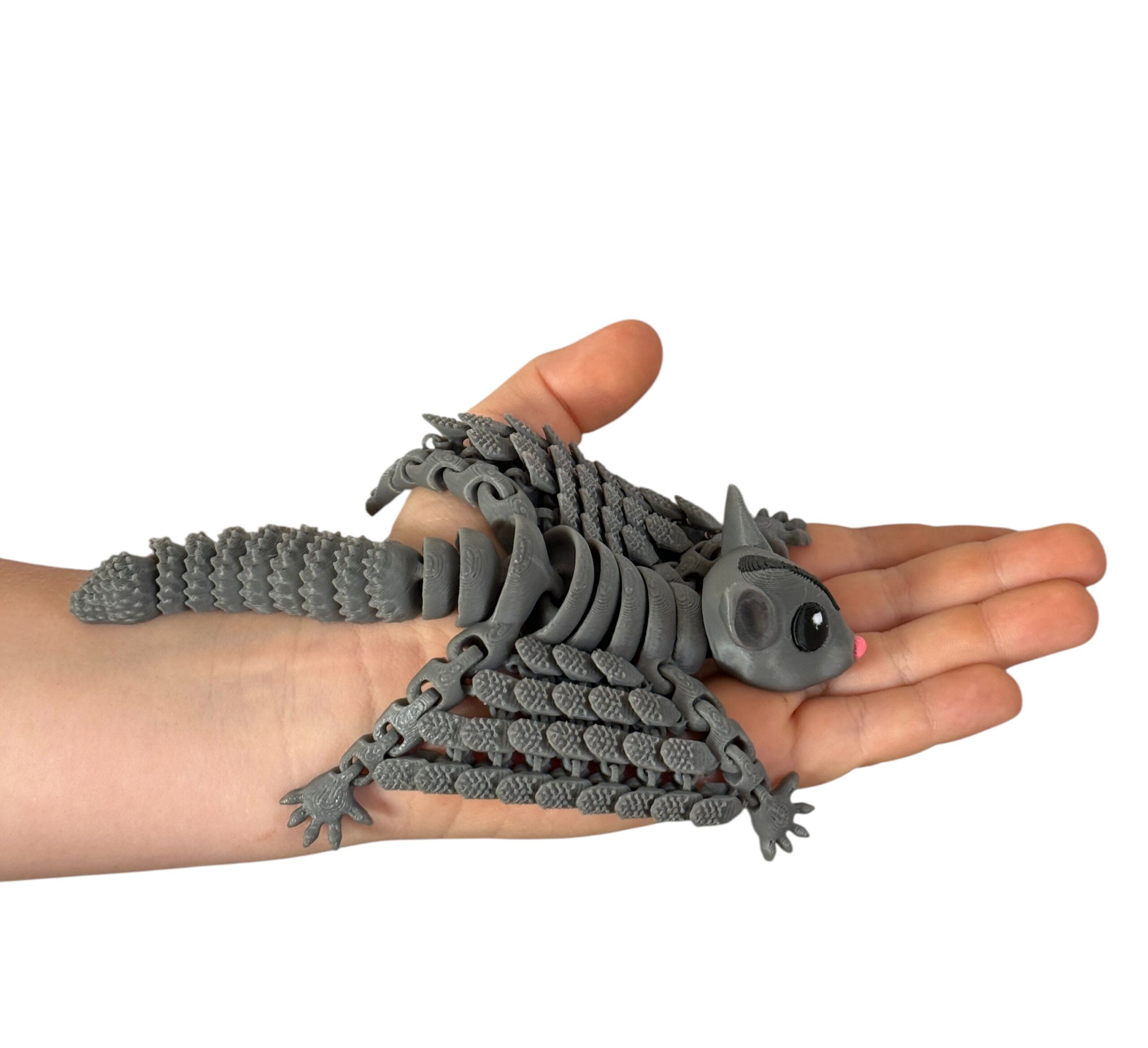 Ruchoma lotopałanka 3D | Wysoka jakość| Realistyczne detale | Antystresowy gadżet | Prezent - obrazek 14