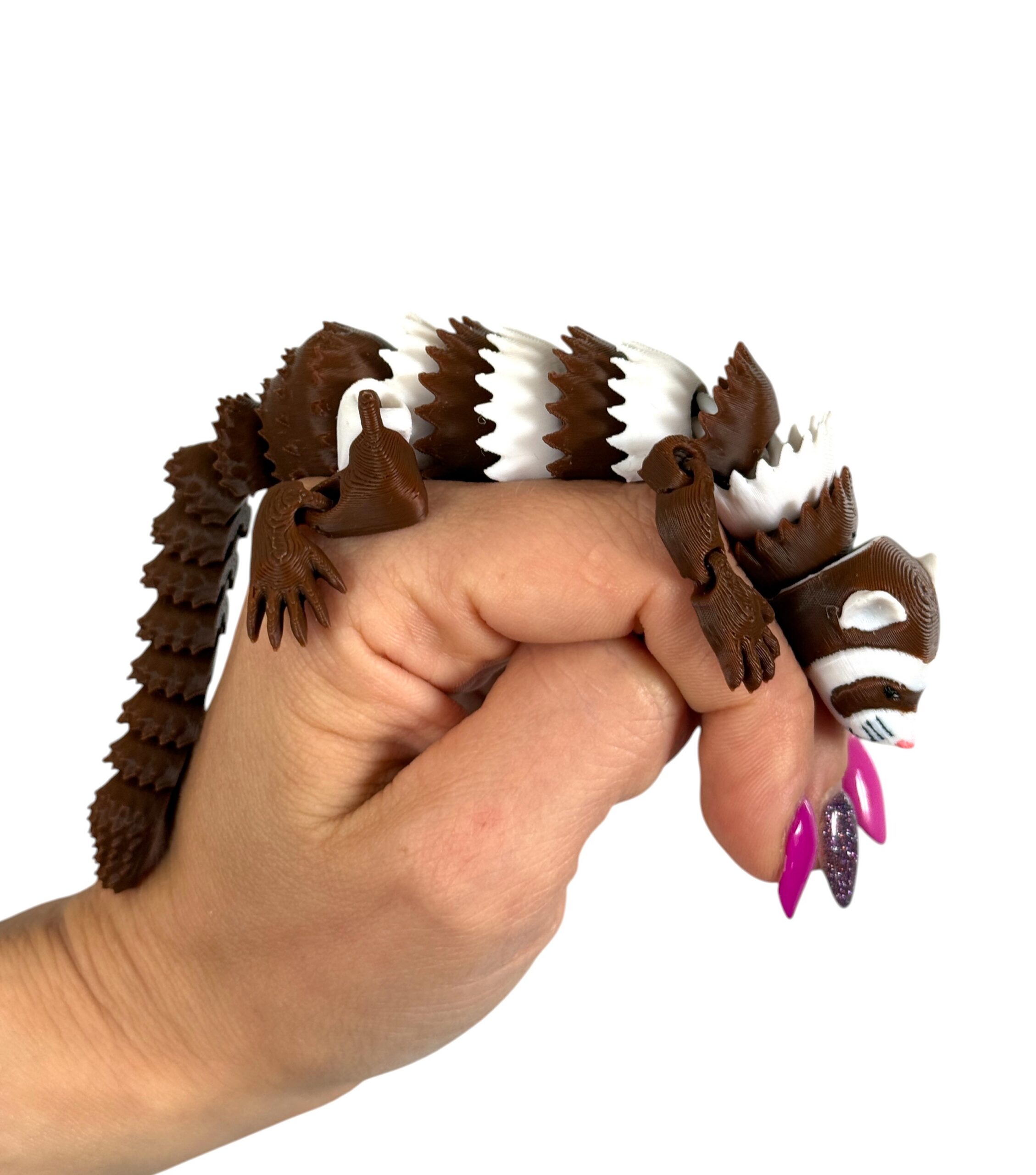 Fretka przegubowa 3D – elastyczna figurka antystresowa, realistyczna, prezent - obrazek 15