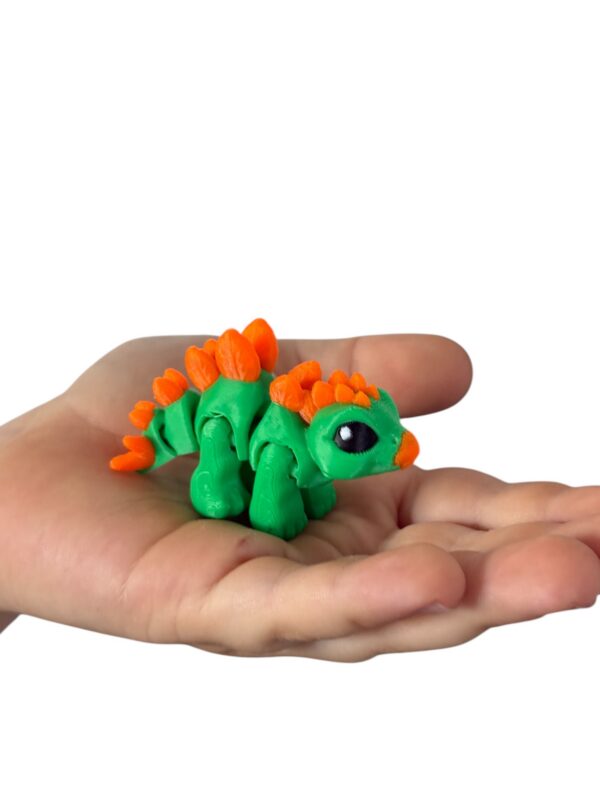 Mini Dinozaur w Jajku – przegubowy, ruchoma figurka, kolorowa niespodzianka - obrazek 16