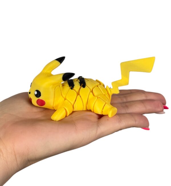 Figurka Pikachu 3D gadżet, zabawka antystresowa, dekoracja, prezent, Pokemon - obrazek 15