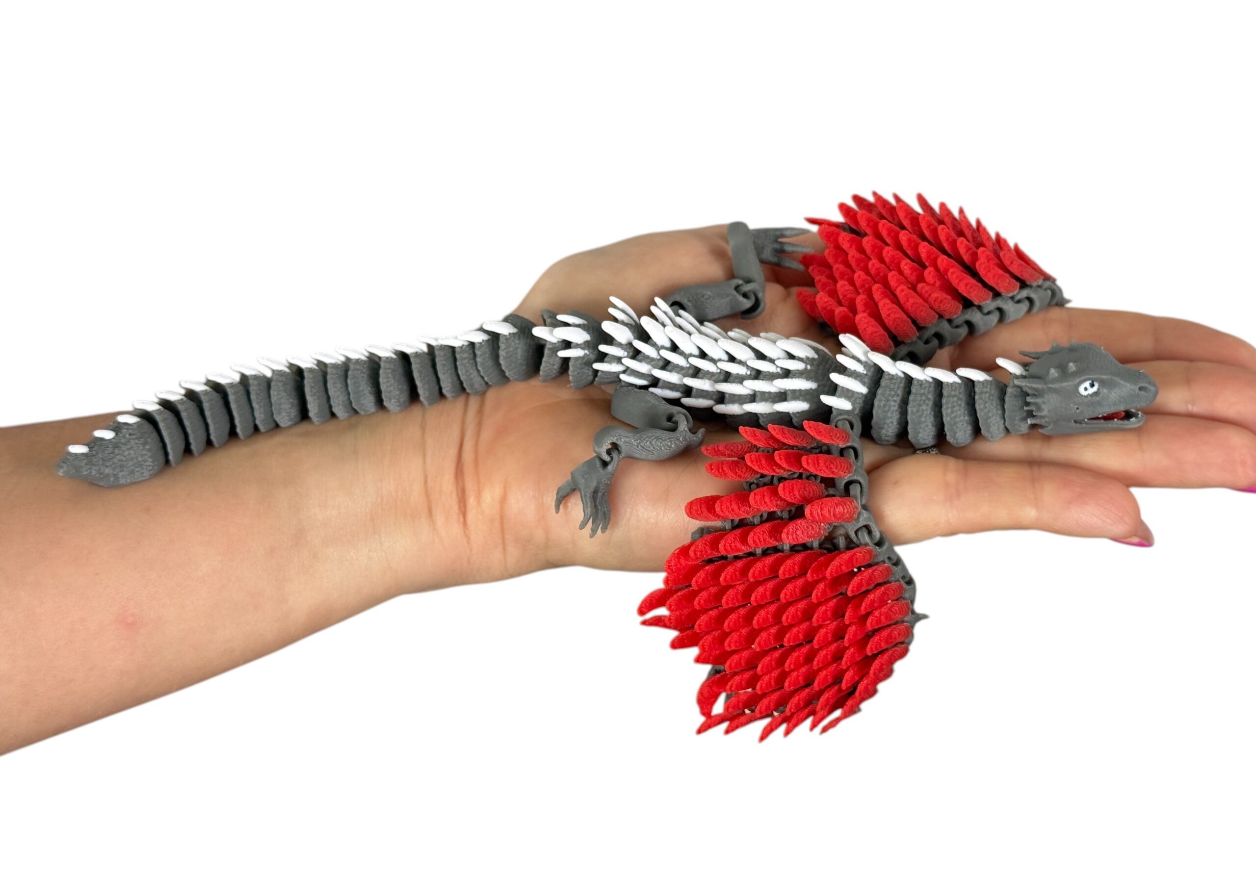 Latający Smok – przegubowa zabawka 3D, mistrz powietrznych przestworzy - obrazek 16