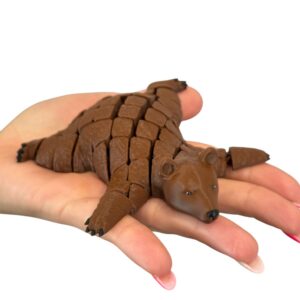 Figurka Niedźwiedzia brunatnego 3D – realistyczna, ruchoma, robi wrażenie, prezent