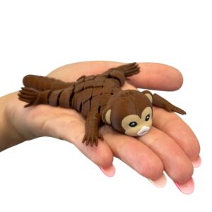 Figurka Małpki 3D – Przegubowa, Segmentowa, Gadżet, prezent, niespodzianka