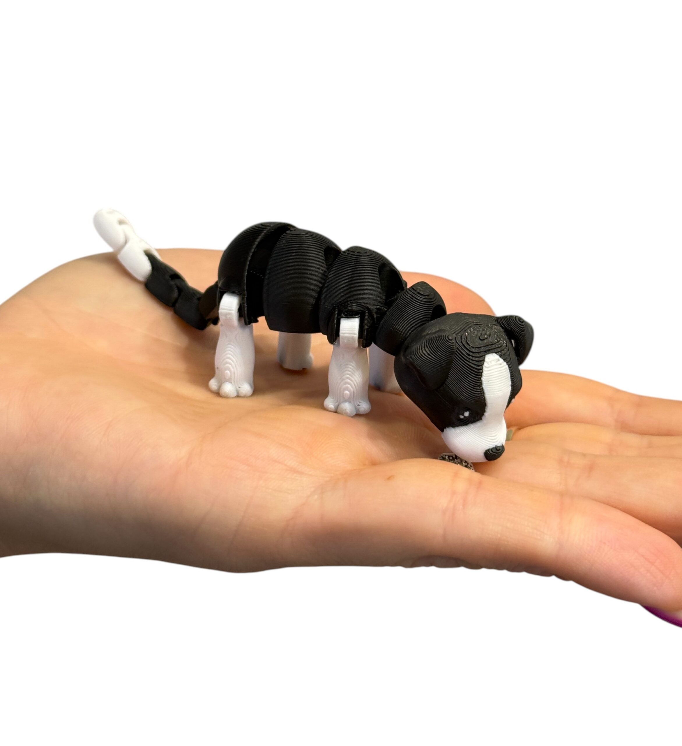 Piesek, pies przegubowy 3D – ruchoma figurka kieszonkowa, zabawka antystresowa - obrazek 13