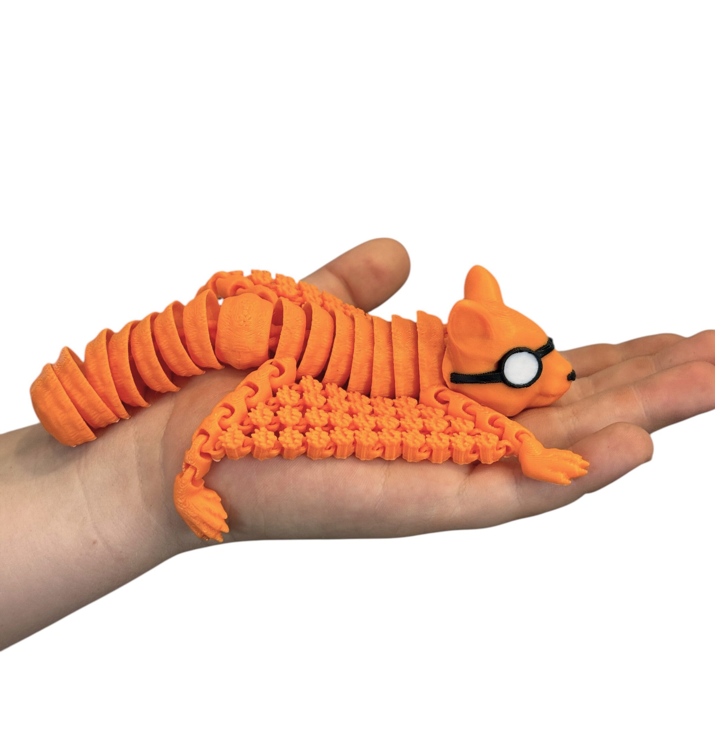 Wiewiórka pilot 3D – antystresowy gadżet do zabawy, ruchoma figurka, zabawka - obrazek 16