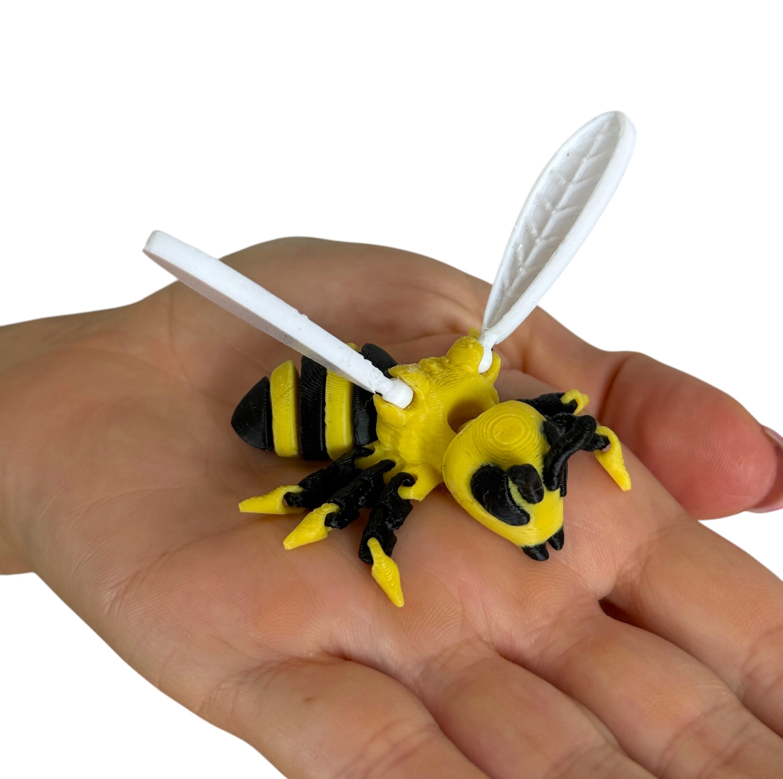 Pszczoła 3D – przegubowa, ruchoma figurka, zabawka, prezent - obrazek 16