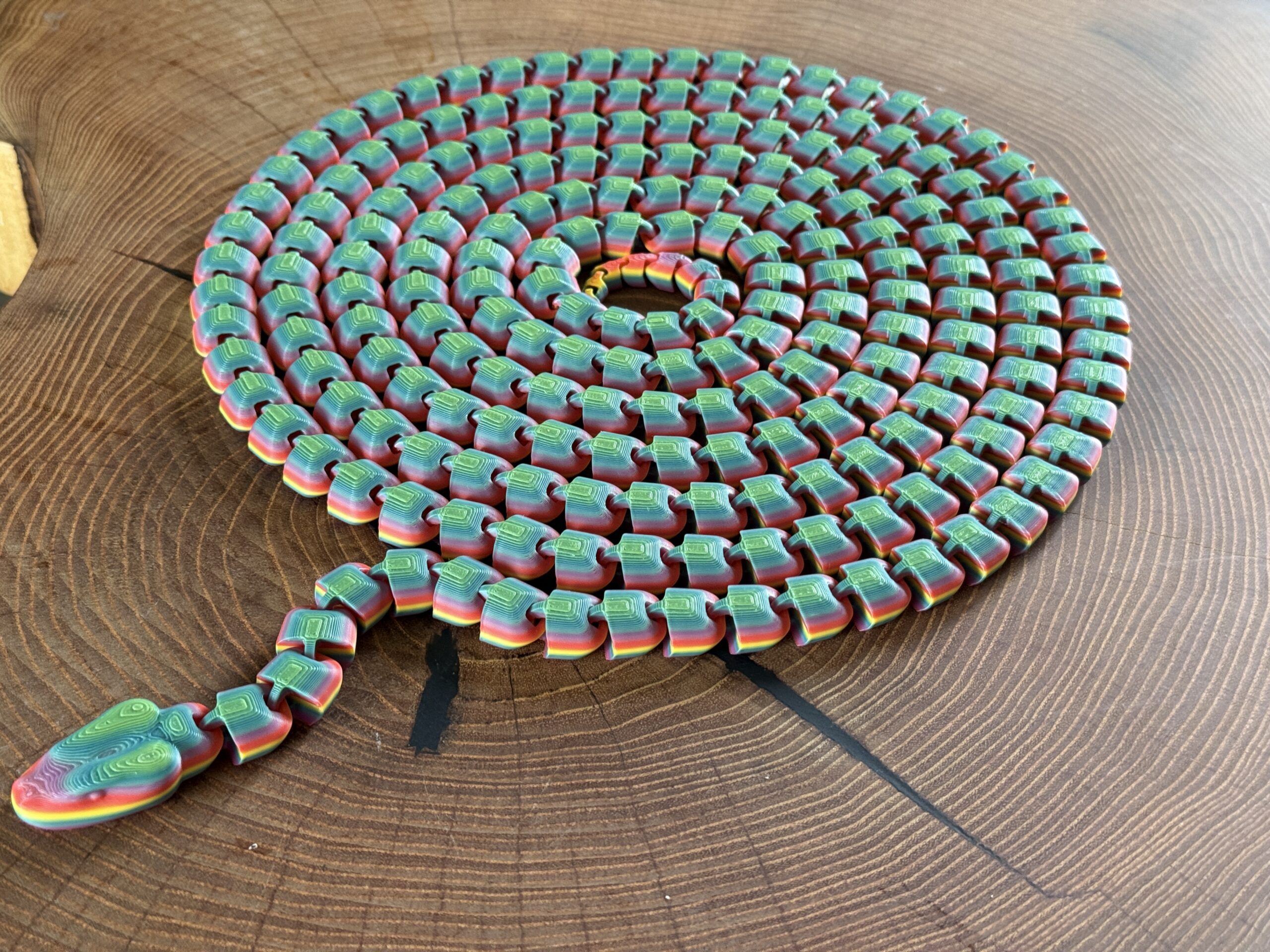 Przegubowy Wąż Gigant 3D – 3 METRY MOCY I PRESTIŻU! MEGA ZABAWKA - obrazek 10