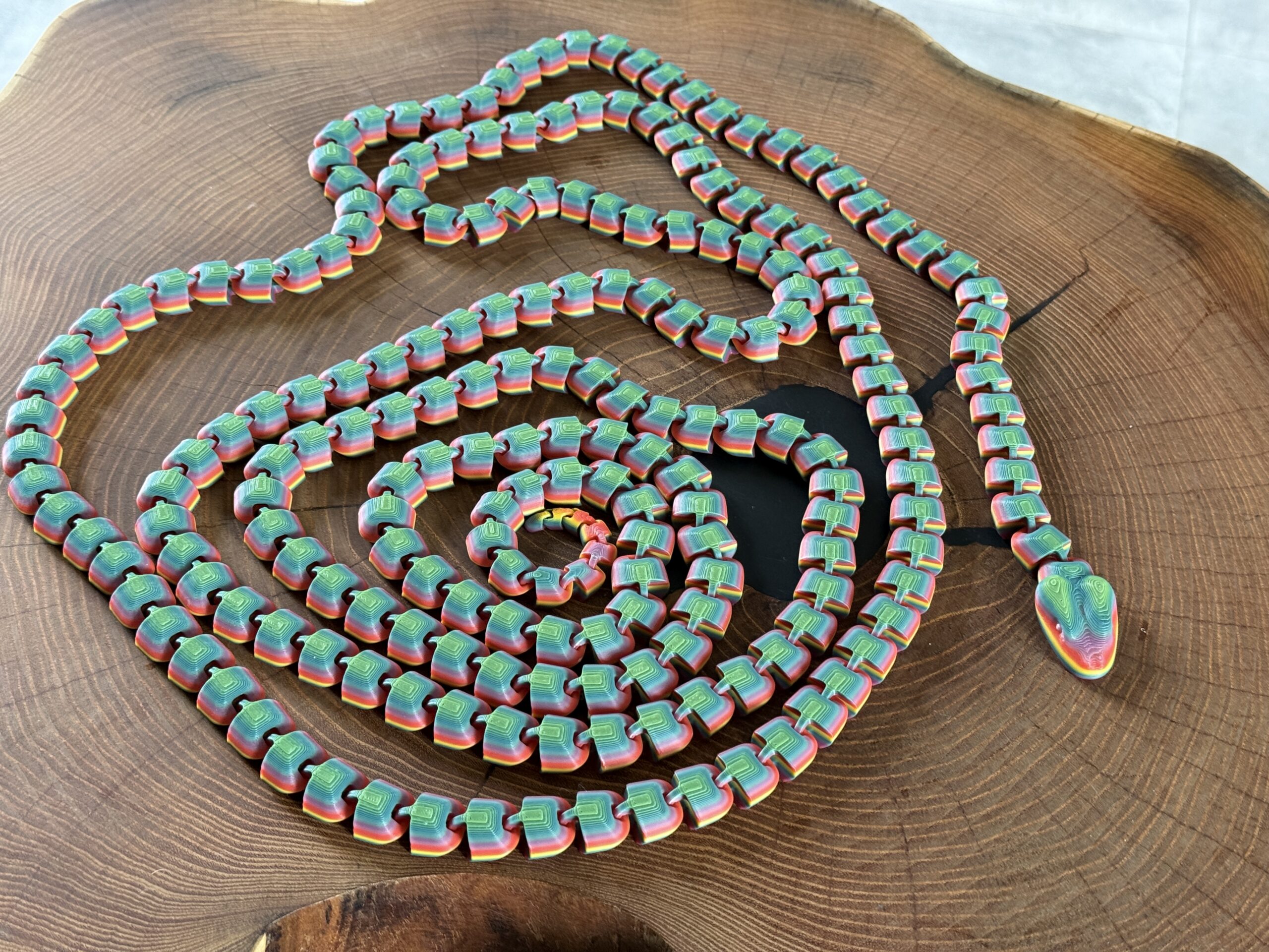 Przegubowy Wąż Gigant 3D – 3 METRY MOCY I PRESTIŻU! MEGA ZABAWKA - obrazek 12