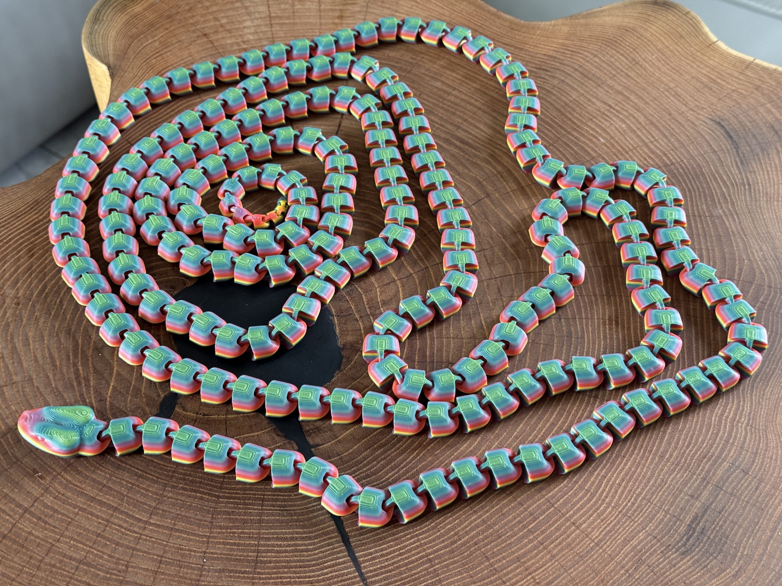 Przegubowy Wąż Gigant 3D – 3 METRY MOCY I PRESTIŻU! MEGA ZABAWKA - obrazek 13