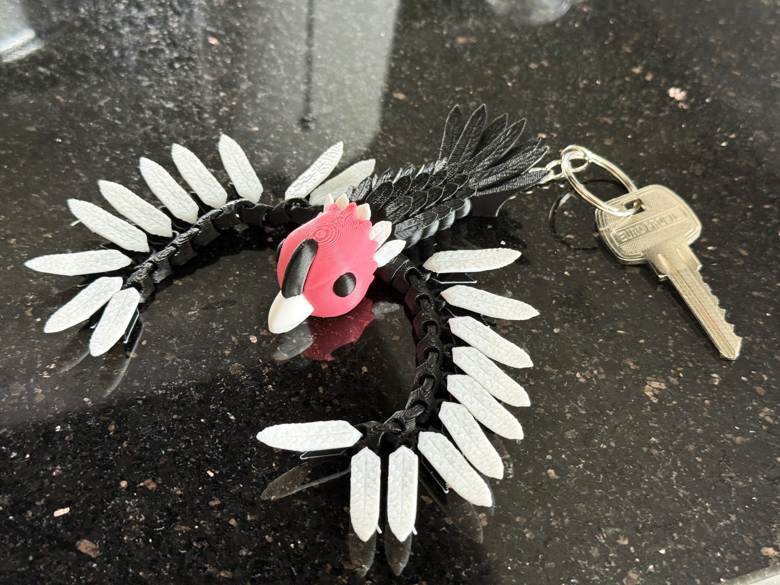 Kondor 3D – majestatyczna przegubowa figurka- brelok XXL, zabawka, ozdoba - obrazek 12