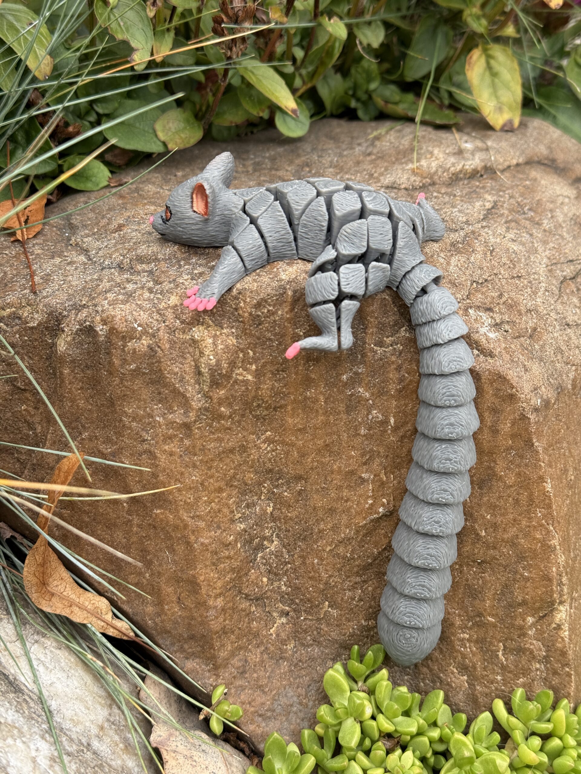 Galago segmentowy 3D – nocny skoczek z dżungli, ruchoma zabawka, prezent - obrazek 9