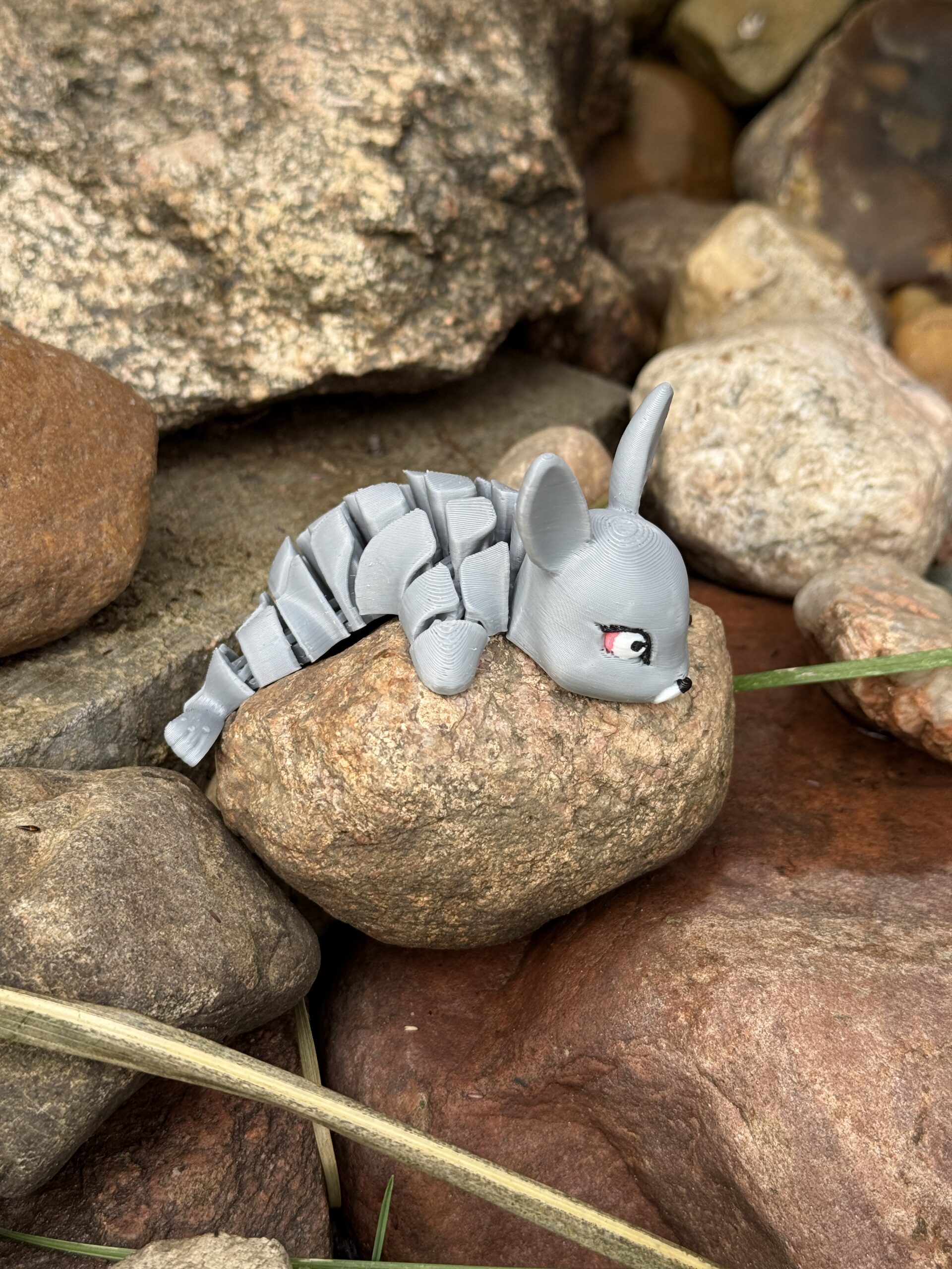 Króliczek, królik Segmentowy 3D – urocza ruchoma figurka, zabawka, prezent - obrazek 11