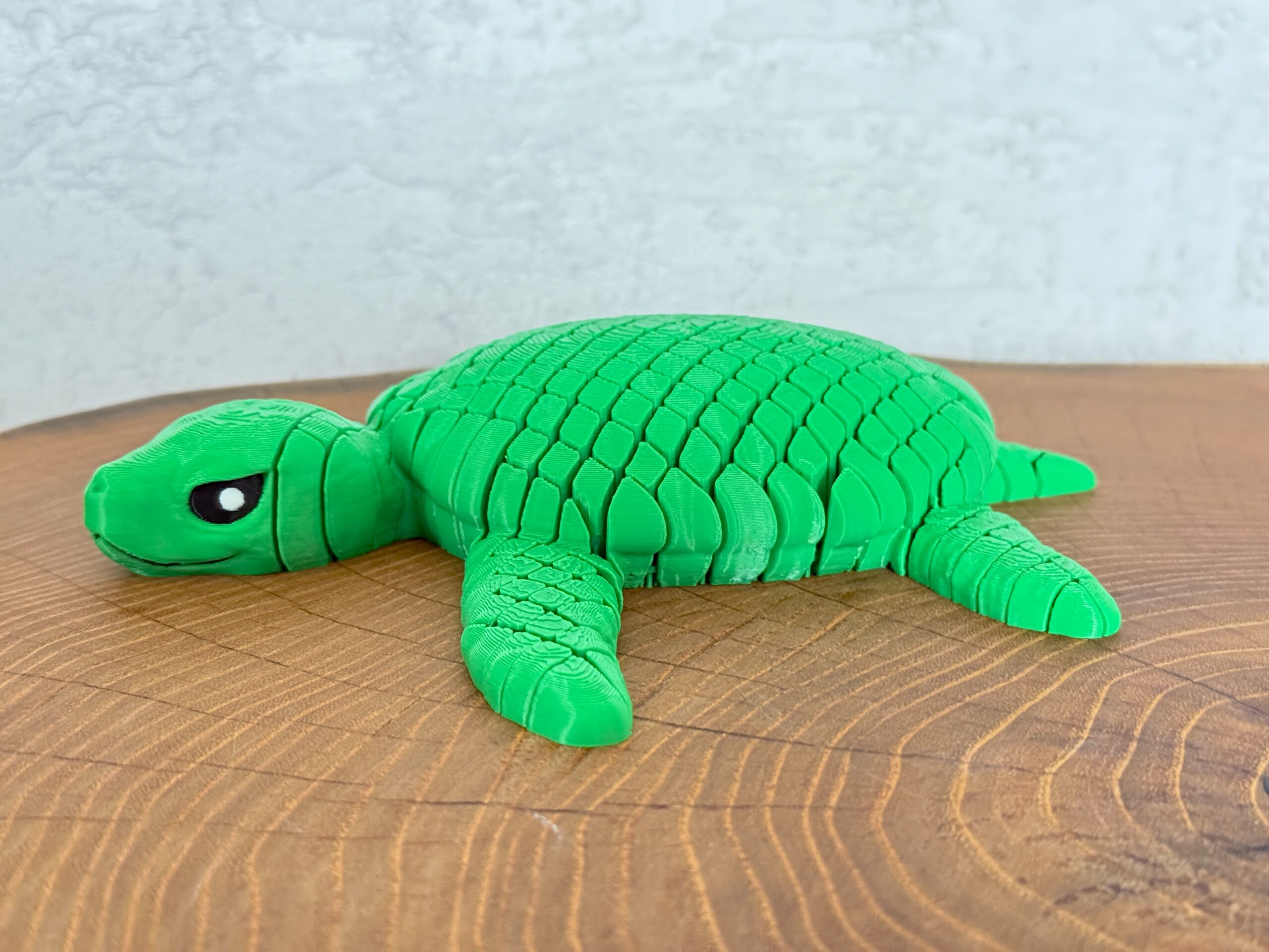 Ogromny żółw morski 3D figurka segmentowa, ruchoma, druk 3D, gadżet dekoracyjny - obrazek 14