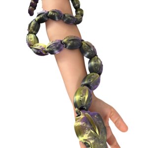 Przegubowy Wąż 3D – imponujący rozmiar 77 cm, bajeczna figurka, zabawka