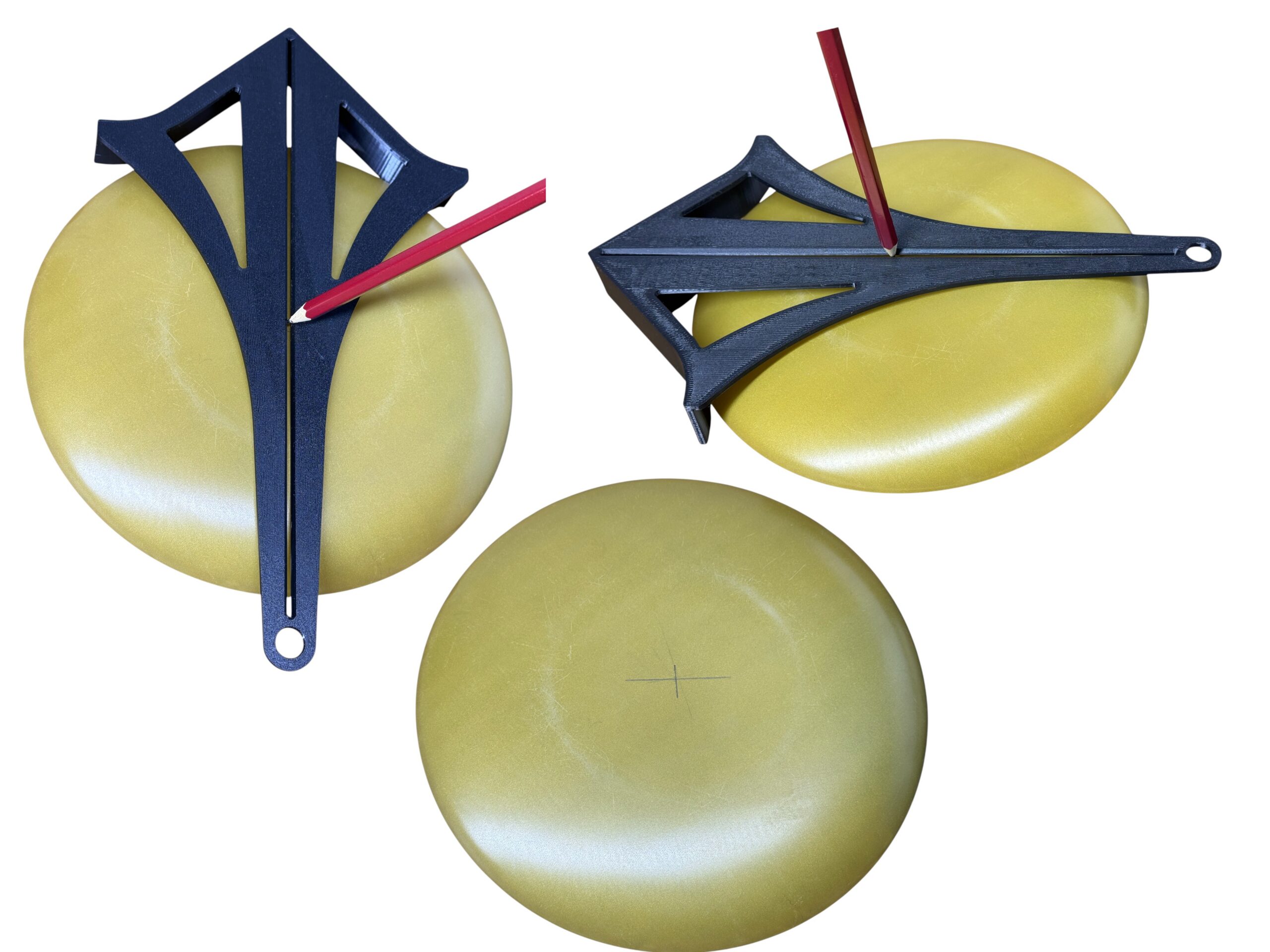 Kątownik stolarski do wyznaczania środka koła i kwadratu – precyzyjne narzędzie, DIY - obrazek 2