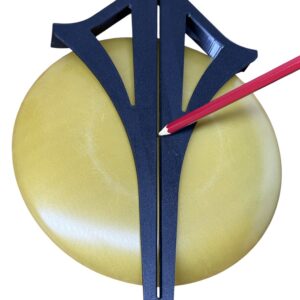 Kątownik stolarski do wyznaczania środka koła i kwadratu – precyzyjne narzędzie, DIY