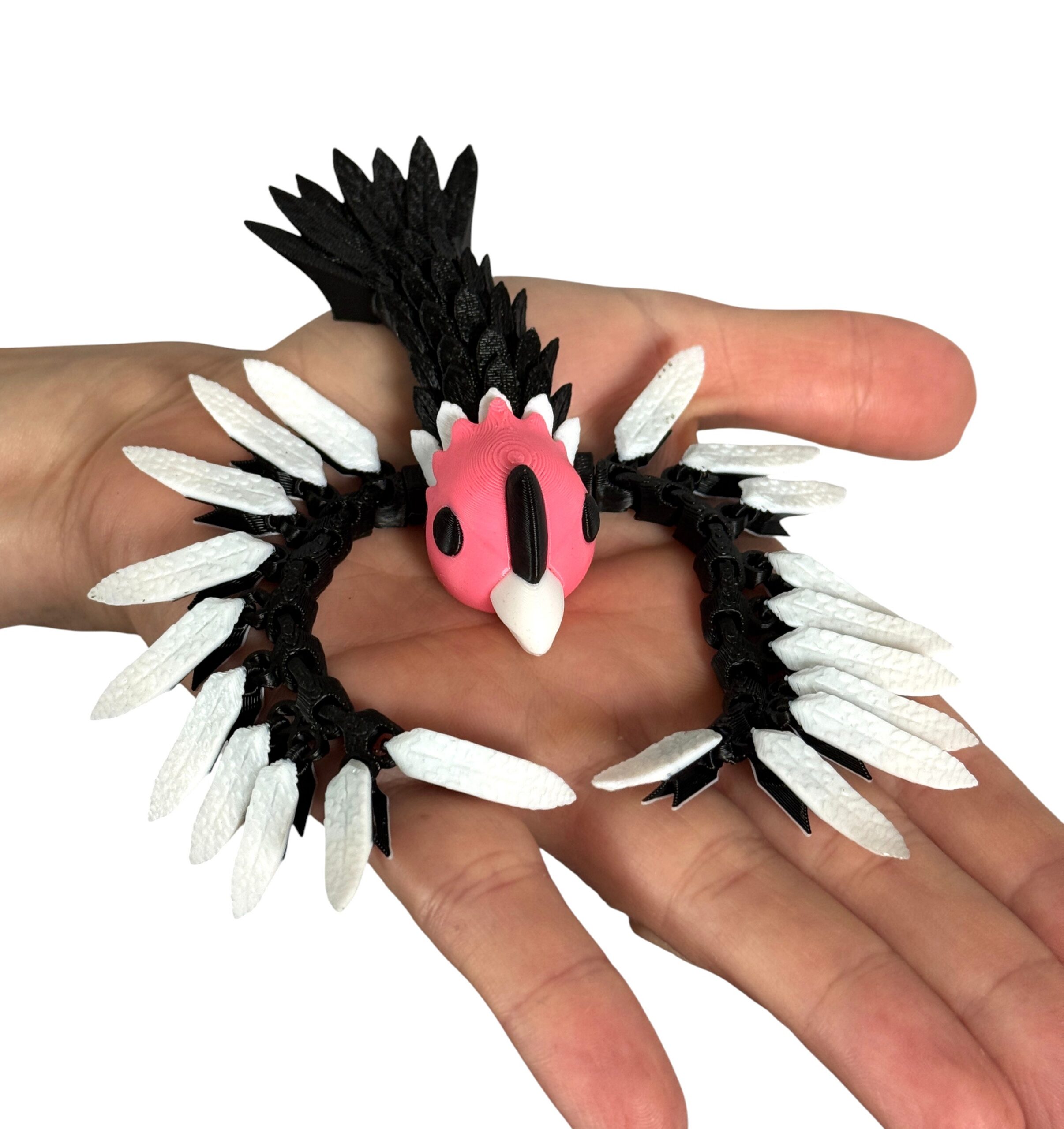 Kondor 3D – majestatyczna przegubowa figurka- brelok XXL, zabawka, ozdoba