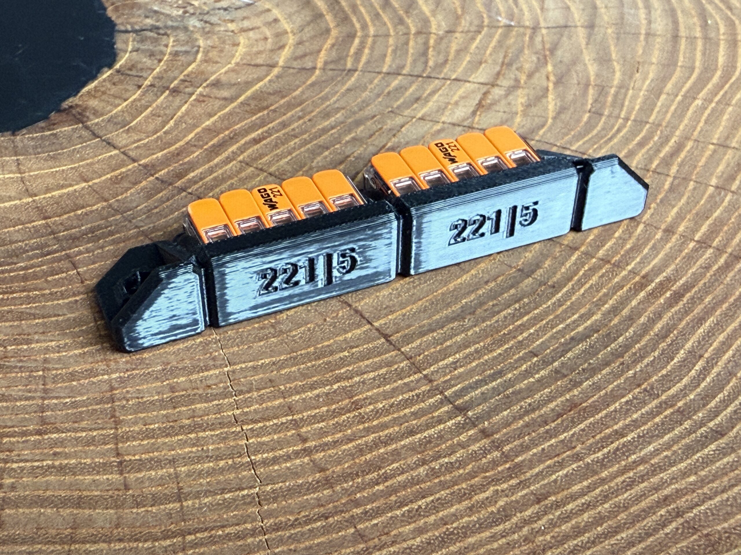 Szyna montażowa, uchwyt na złączki, kostki WAGO 221-415x2, solidny i mocny - obrazek 4