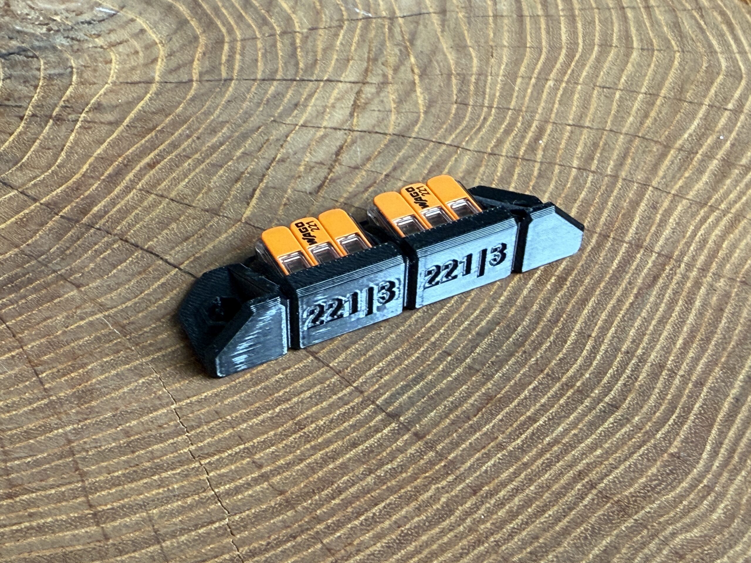 Szyna montażowa, uchwyt na złączki, kostki WAGO 221-413x2, solidny i mocny - obrazek 4