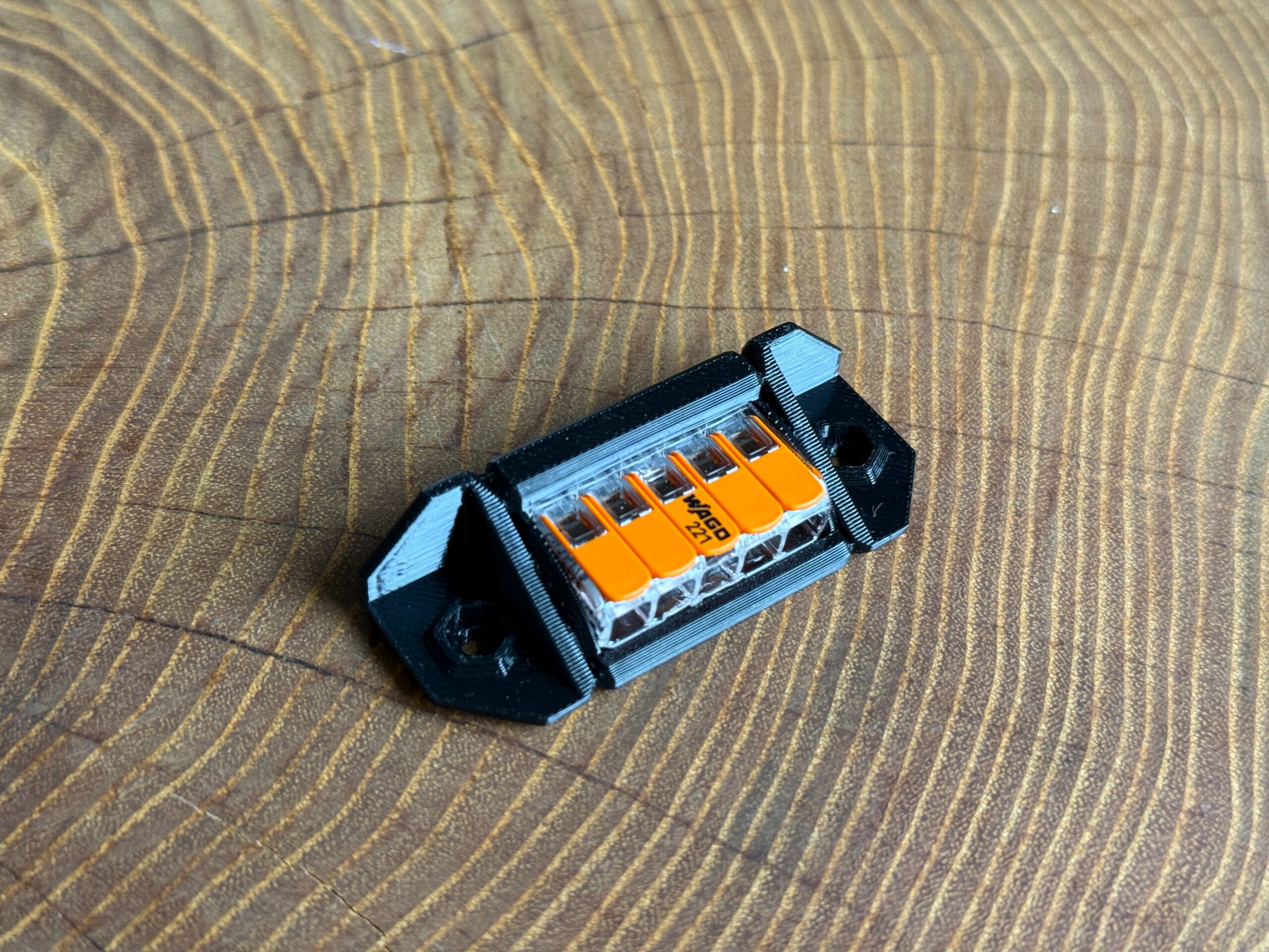 Szyna montażowa, uchwyt na złączki, kostki WAGO 221-415x1, solidny i mocny - obrazek 2