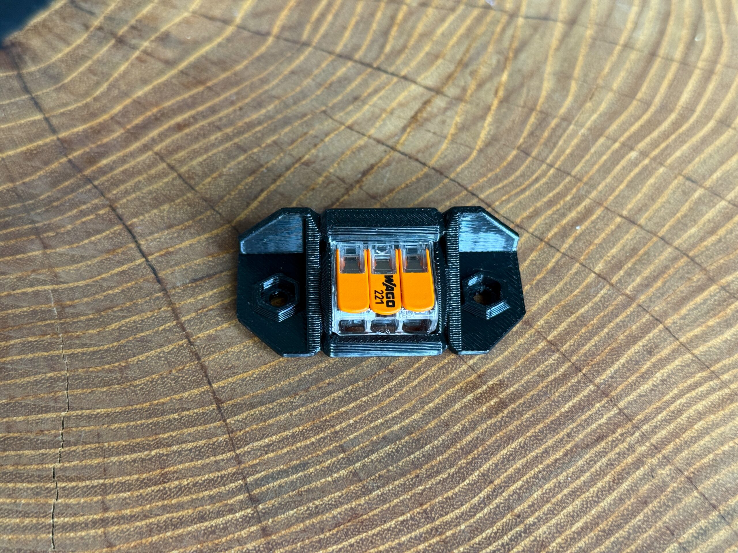 Szyna montażowa, uchwyt na złączki, kostki WAGO 221-413x1, solidny i mocny - obrazek 3