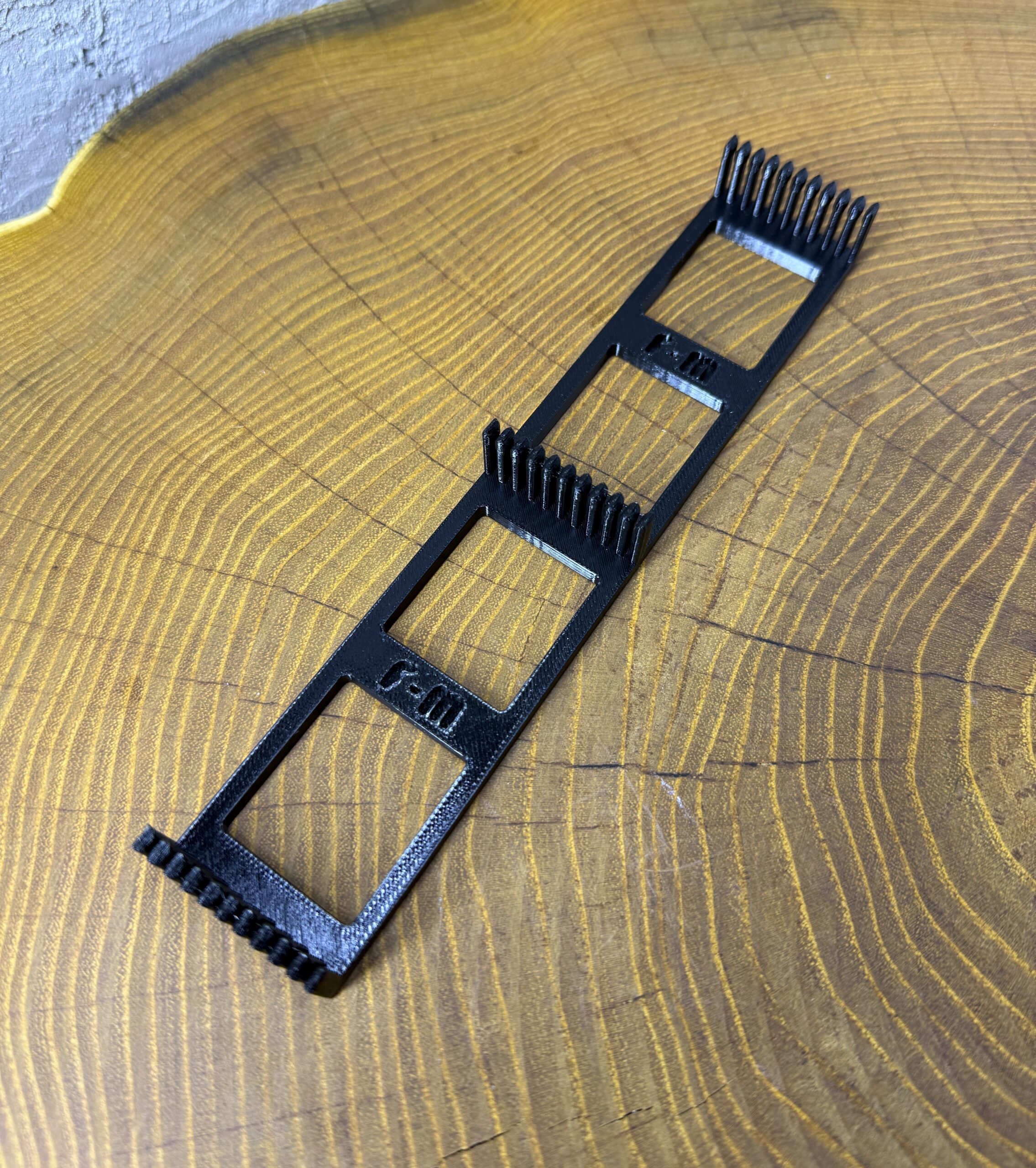 Organizer do kabli DuPont F-M (żeńsko-męskie) 181 × 35 × 18,8 mm – solidny uchwyt z PETG - obrazek 4