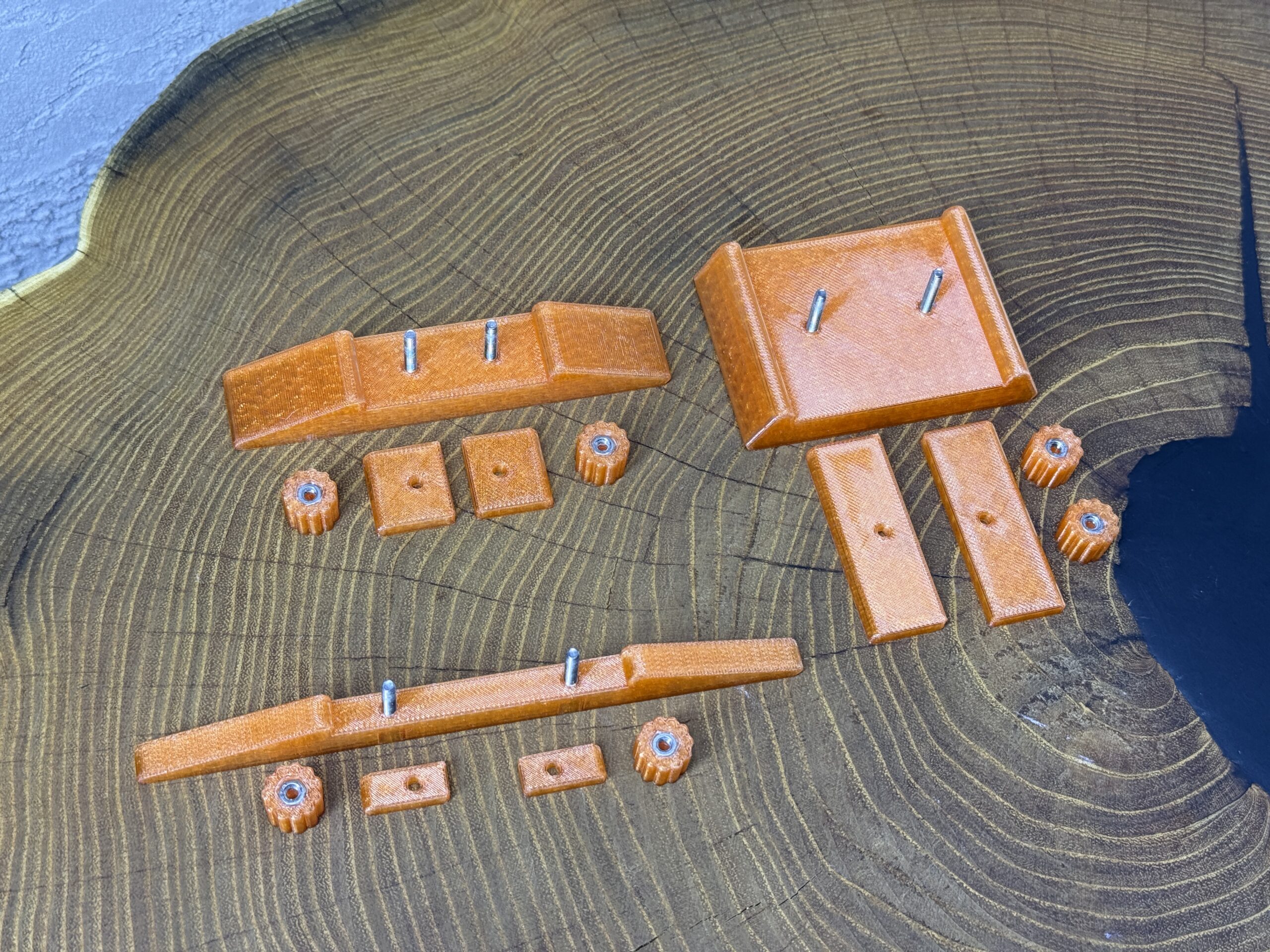 Zestaw 3 uchwytów na papier i płótno ścierne – narzędzie do szlifowania, modelarstwo, DIY - obrazek 7