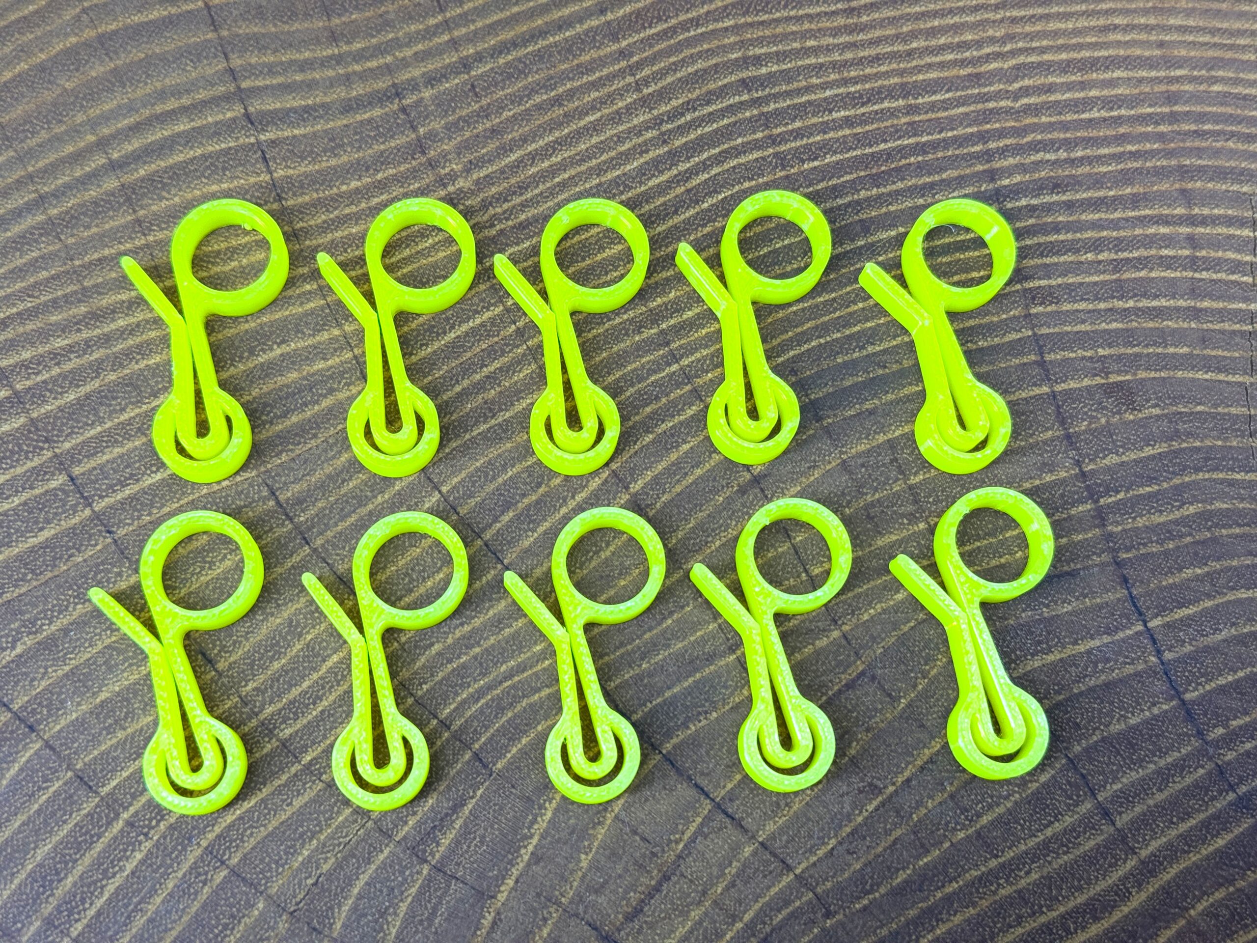 Klipsy do przypraw / torebek / opakowań – komplet 10 sztuk, różne kolory - obrazek 2