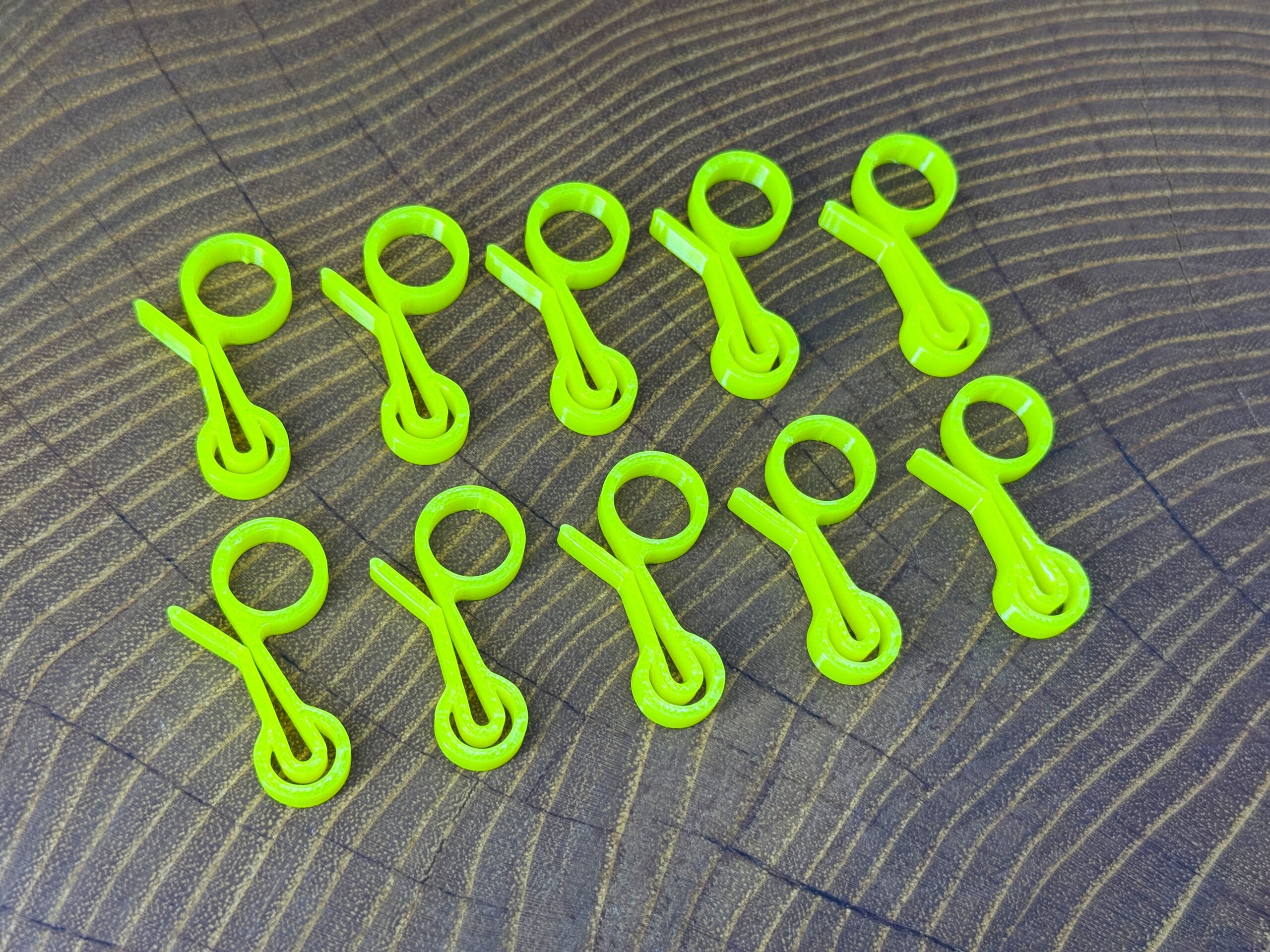 Klipsy do przypraw / torebek / opakowań – komplet 10 sztuk, różne kolory - obrazek 3