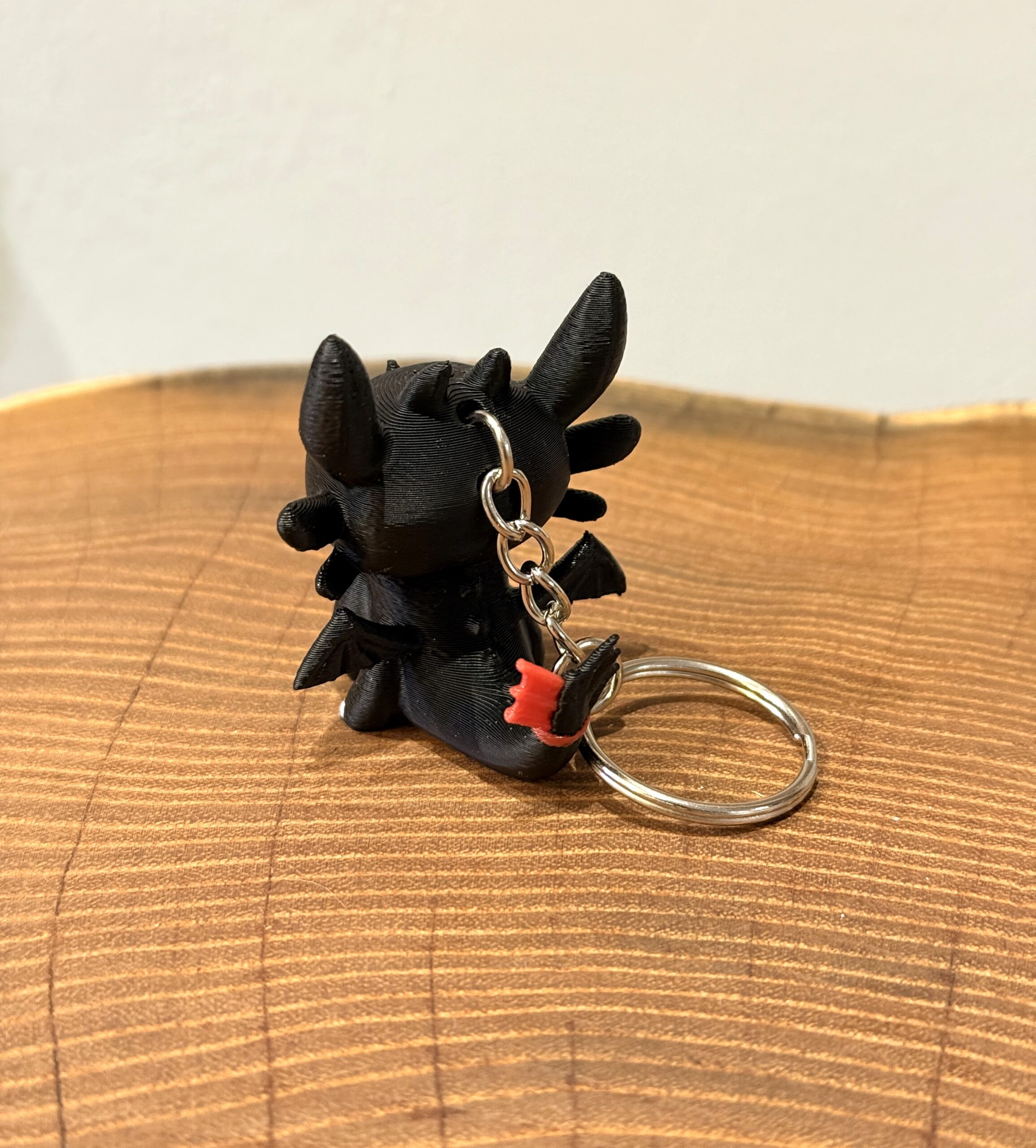 Smok Szczerbatek – brelok Nocna Furia 3D, figurka, prezent - obrazek 8