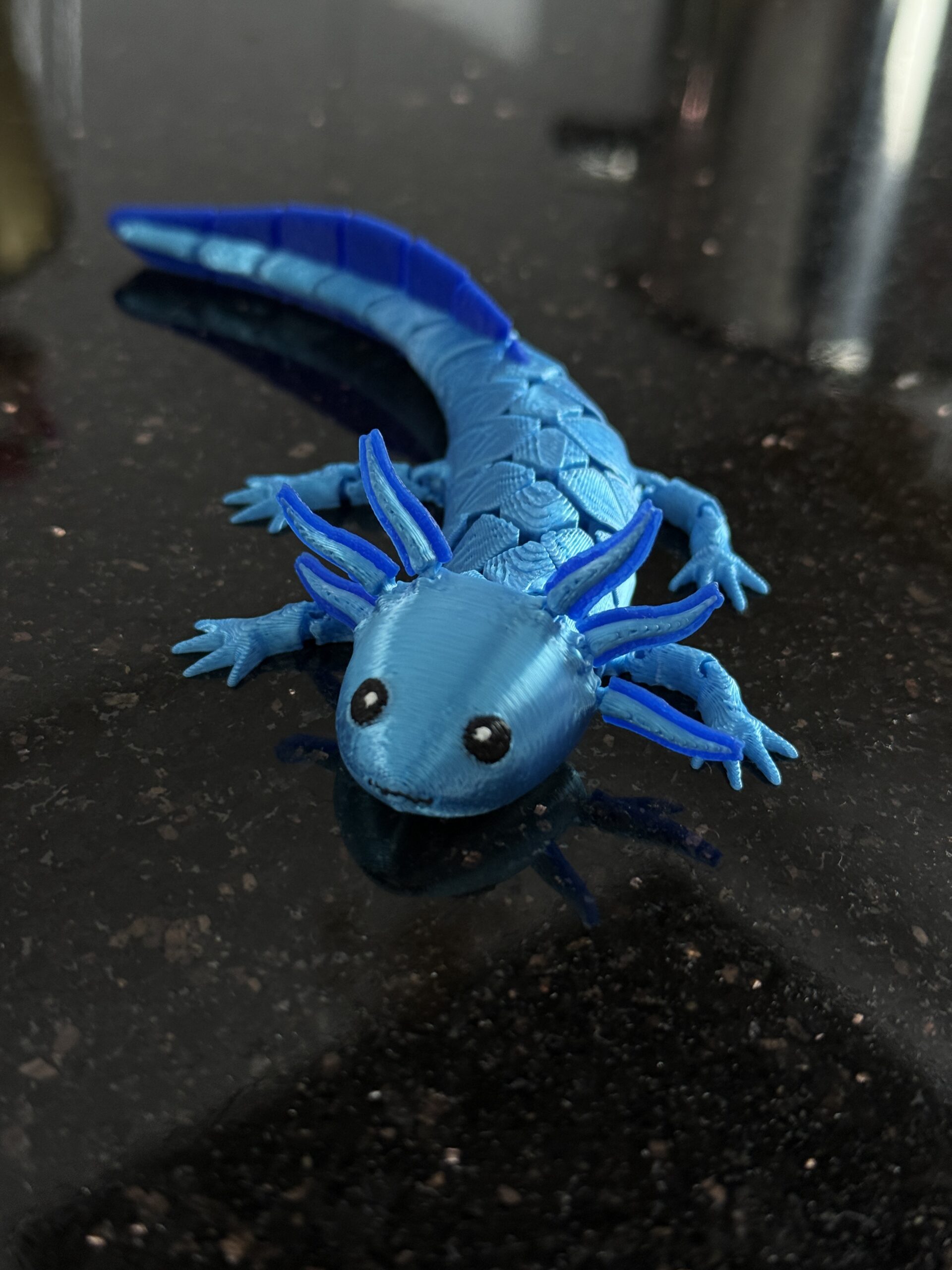 Aksolotl Baby – segmentowa, ruchoma figurka 3D z ruchomymi skrzelami! - obrazek 10