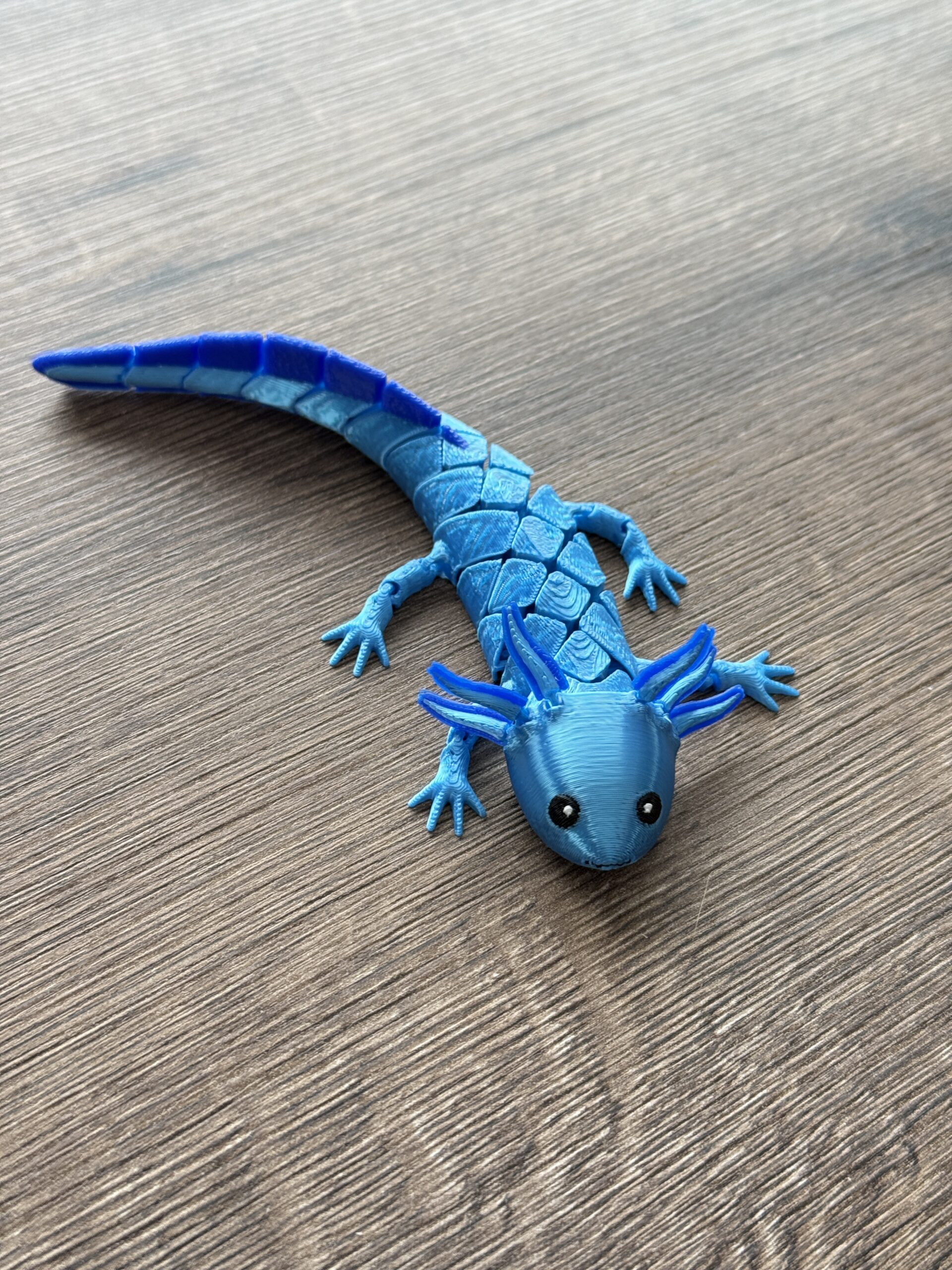 Aksolotl Baby – segmentowa, ruchoma figurka 3D z ruchomymi skrzelami! - obrazek 11