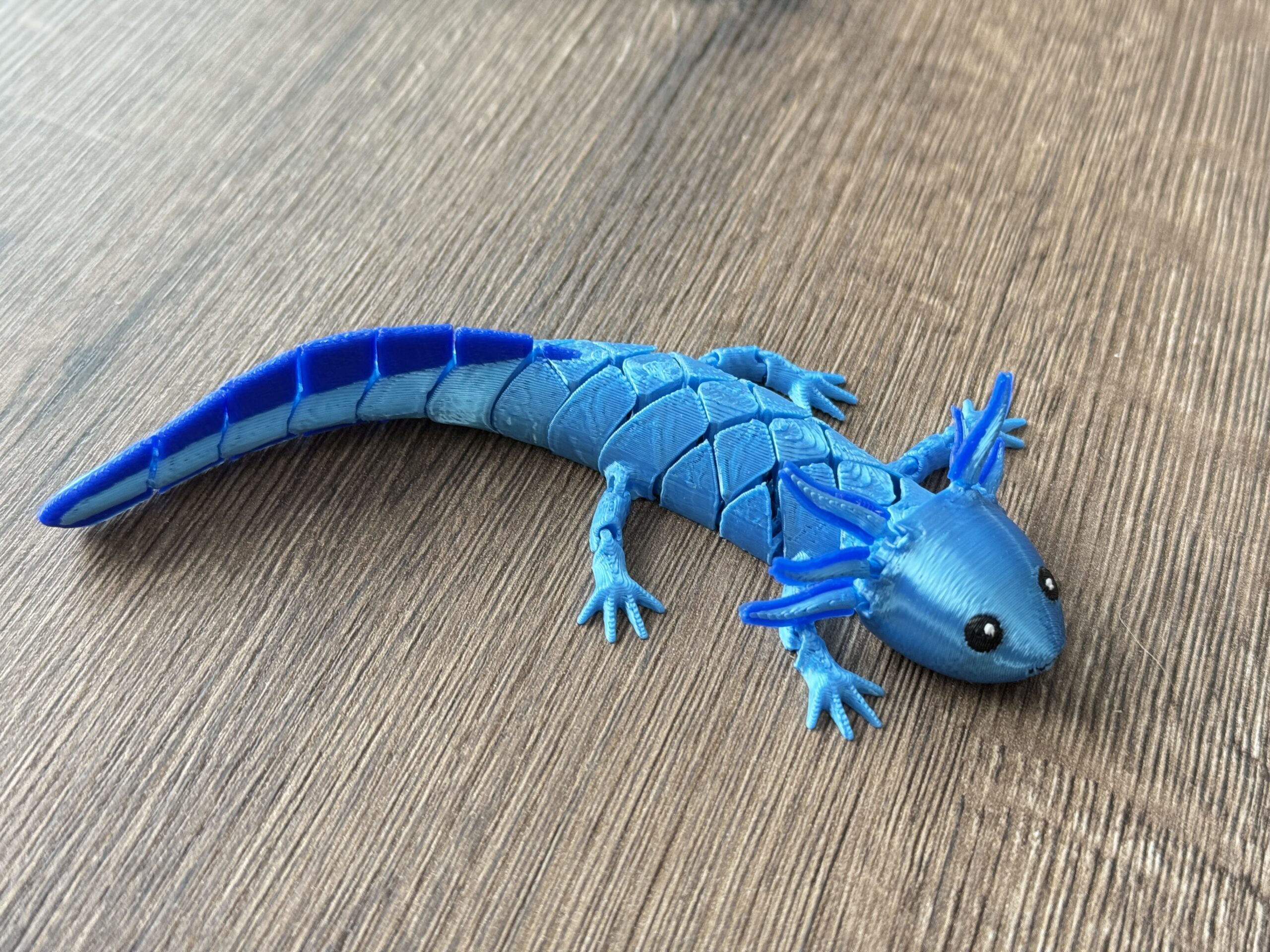 Aksolotl Baby – segmentowa, ruchoma figurka 3D z ruchomymi skrzelami! - obrazek 12