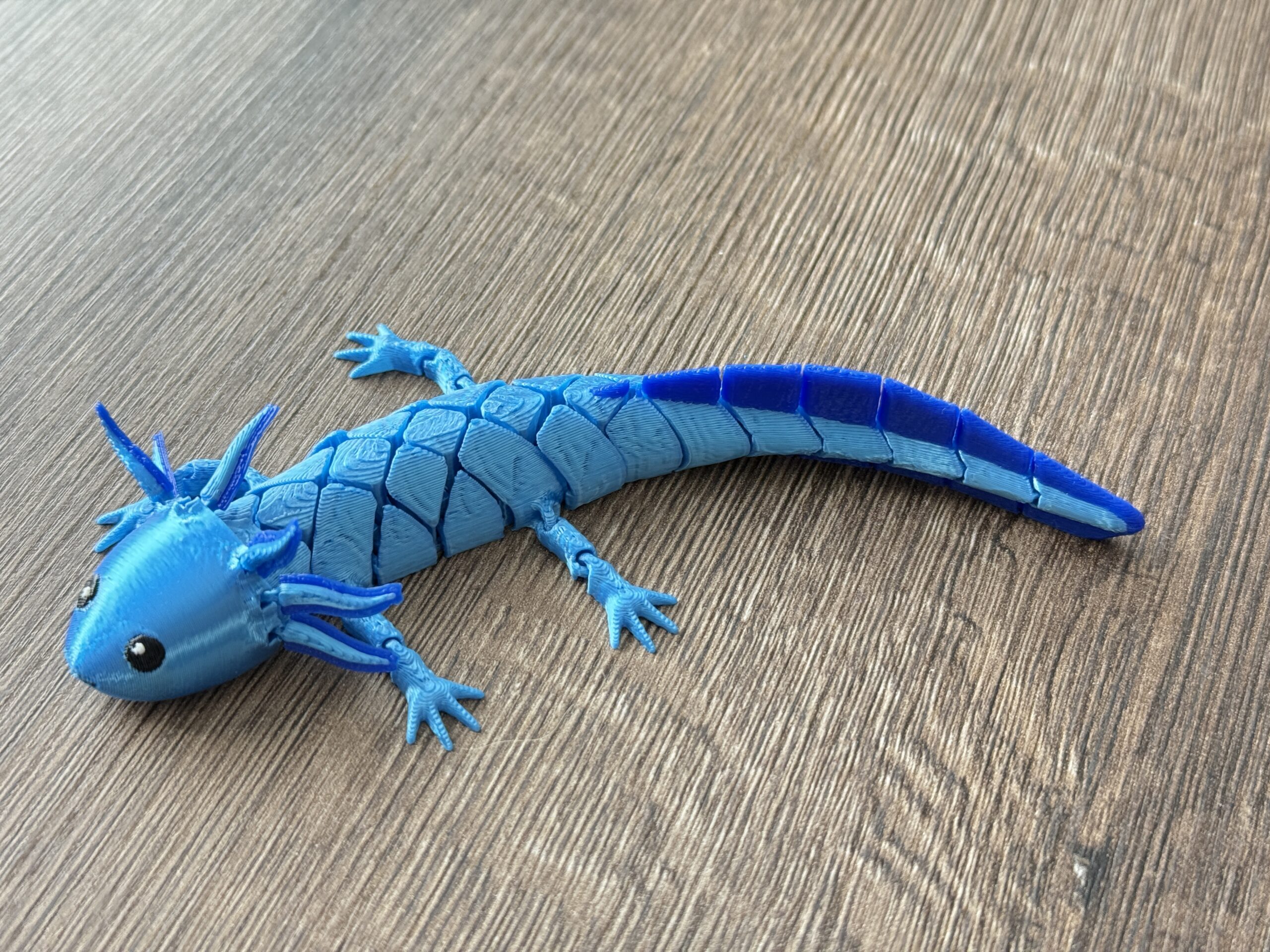 Aksolotl Baby – segmentowa, ruchoma figurka 3D z ruchomymi skrzelami! - obrazek 13