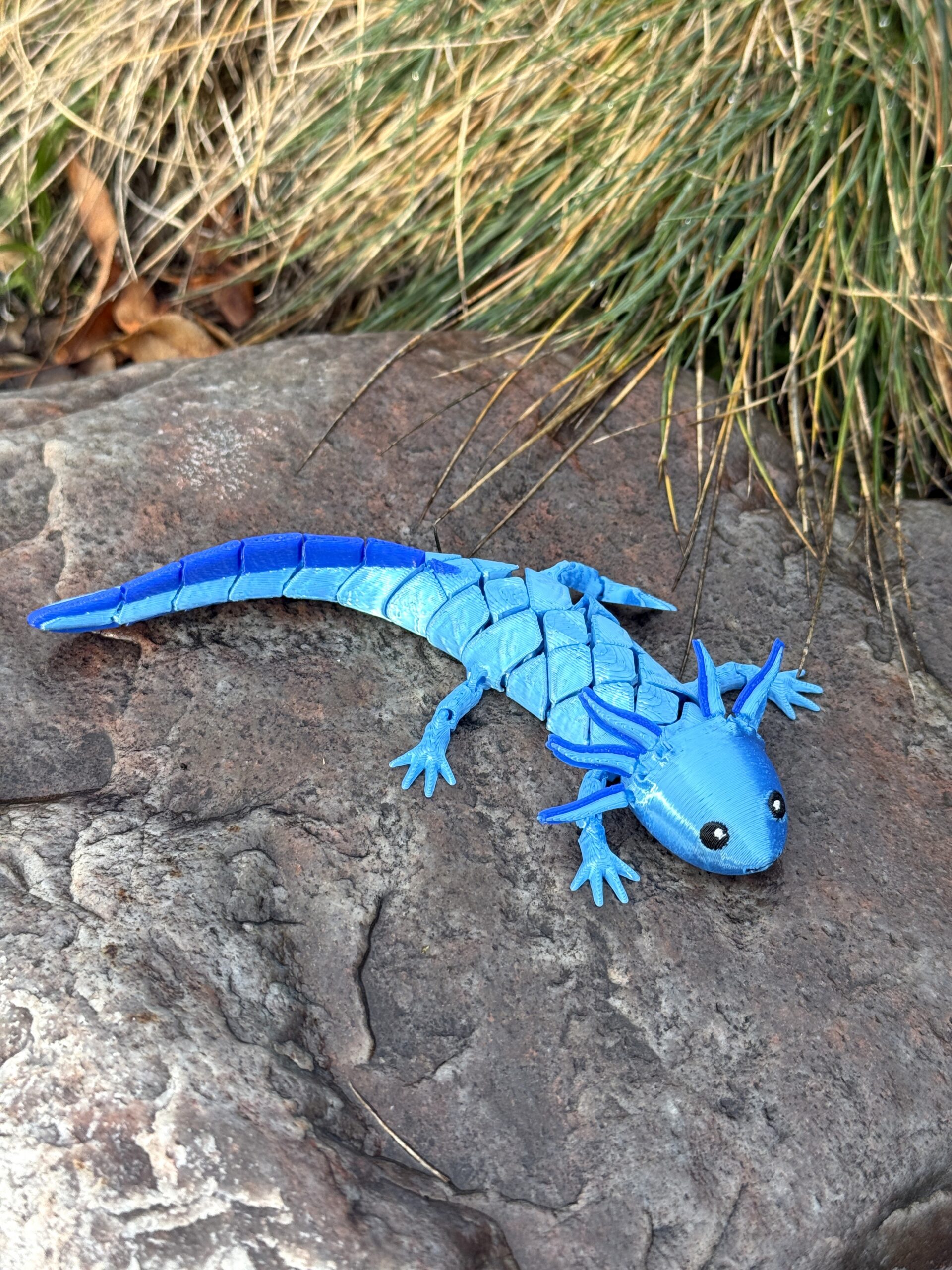 Aksolotl Baby – segmentowa, ruchoma figurka 3D z ruchomymi skrzelami! - obrazek 16