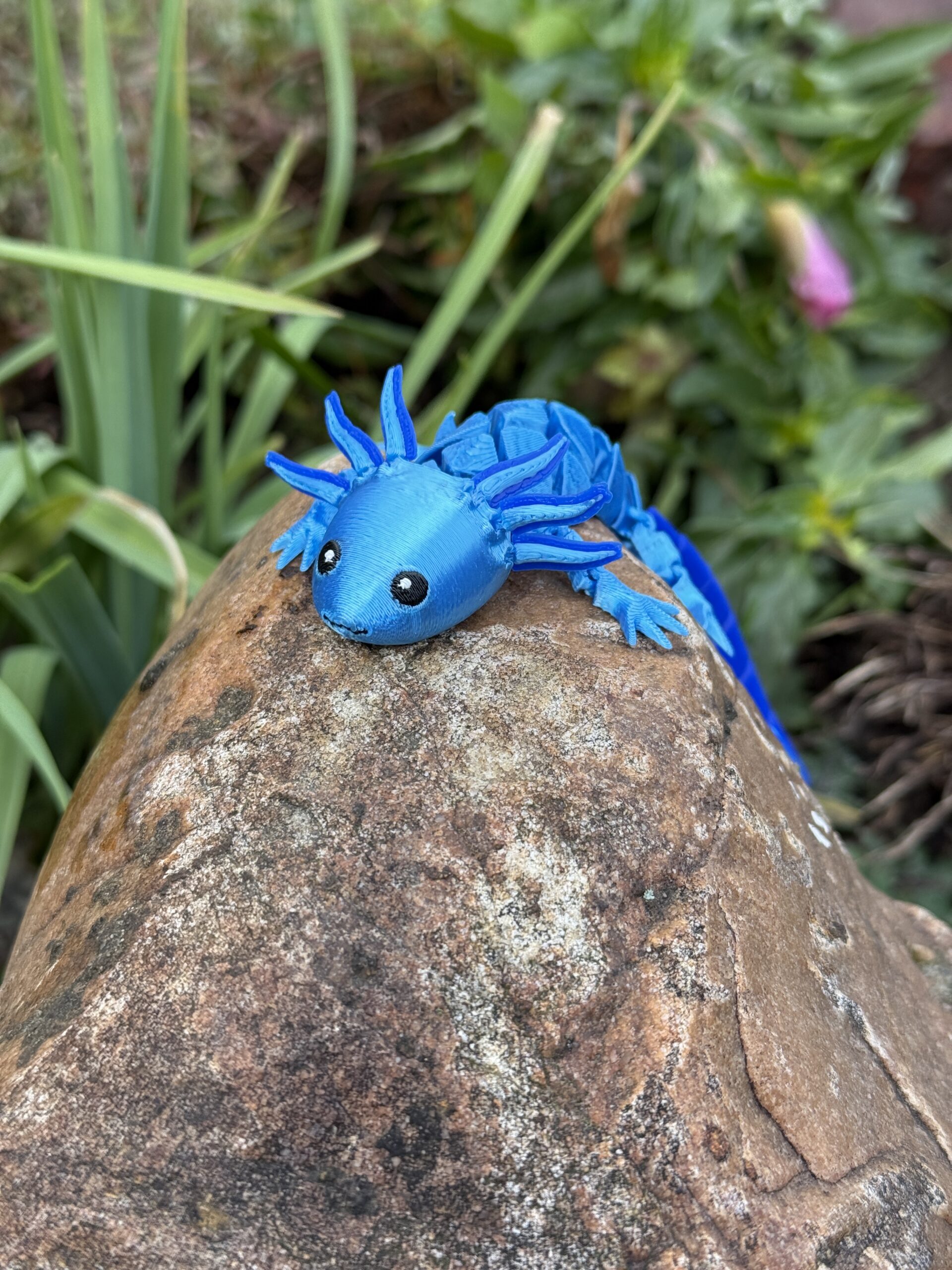 Aksolotl Baby – segmentowa, ruchoma figurka 3D z ruchomymi skrzelami! - obrazek 21