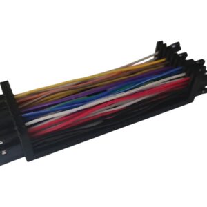 Organizer do kabli DuPont F-M (żeńsko-męskie) 91,5 × 35 × 18,8 mm – solidny uchwyt z PETG