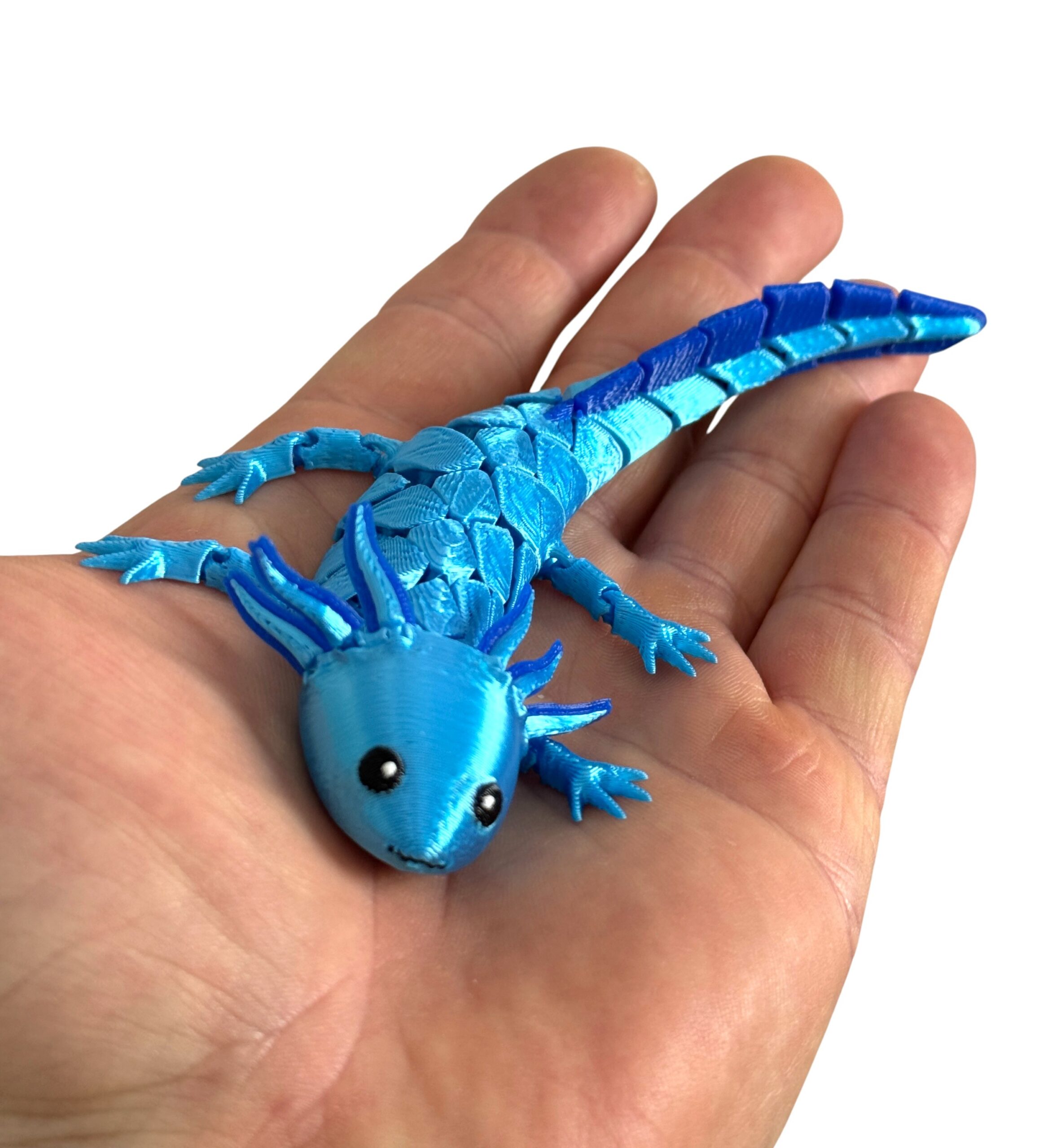 Aksolotl Baby – segmentowa, ruchoma figurka 3D z ruchomymi skrzelami! - obrazek 14
