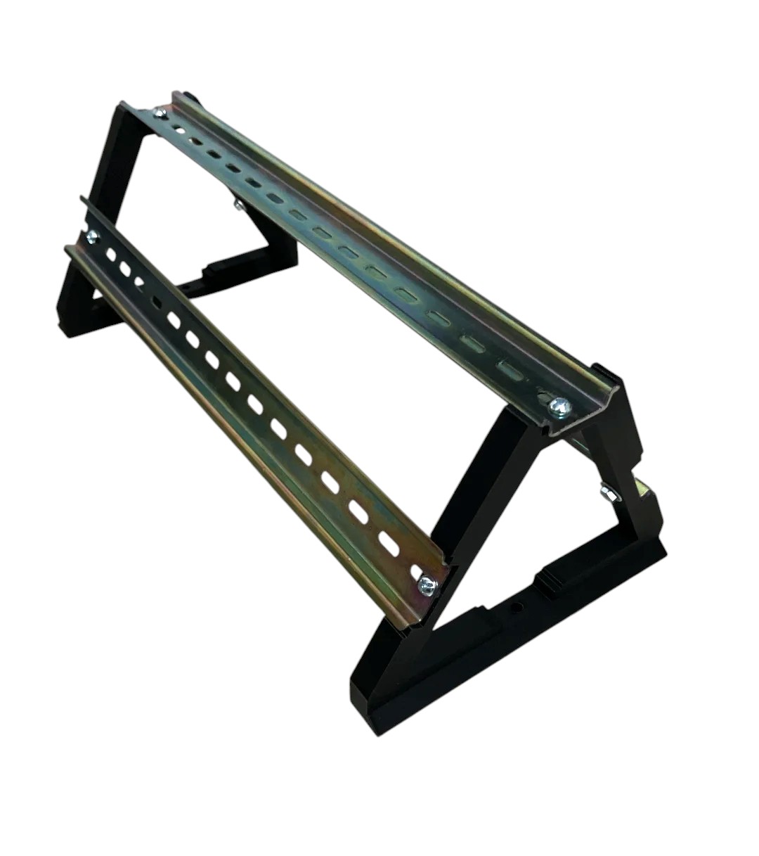 Uniwersalny uchwyt / stojak, mocowanie na 4 szyny DIN 35 mm - obrazek 2