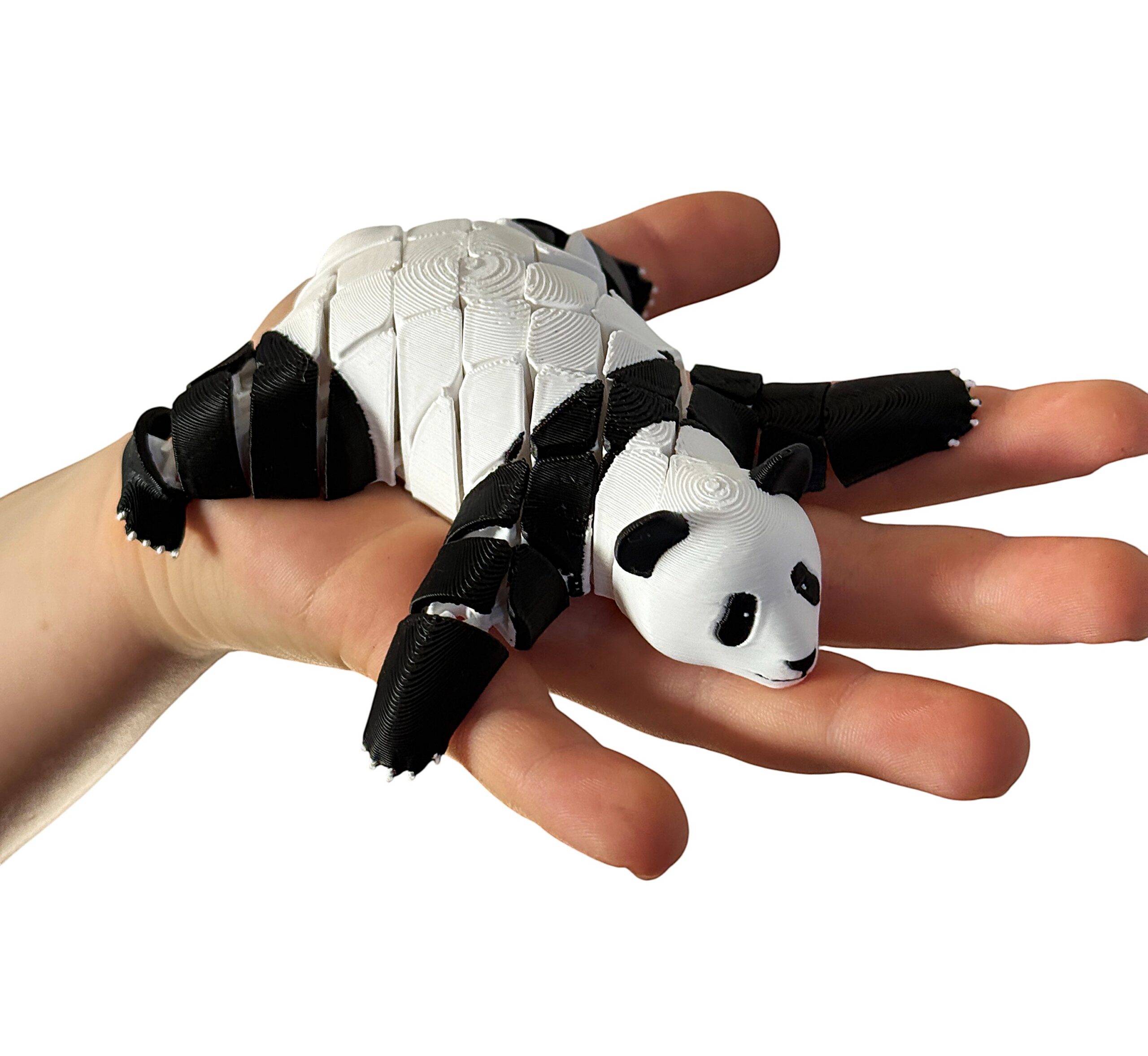 Panda segmentowa 3D – ruchoma figurka pełna spokoju i wdzięku, zabawka