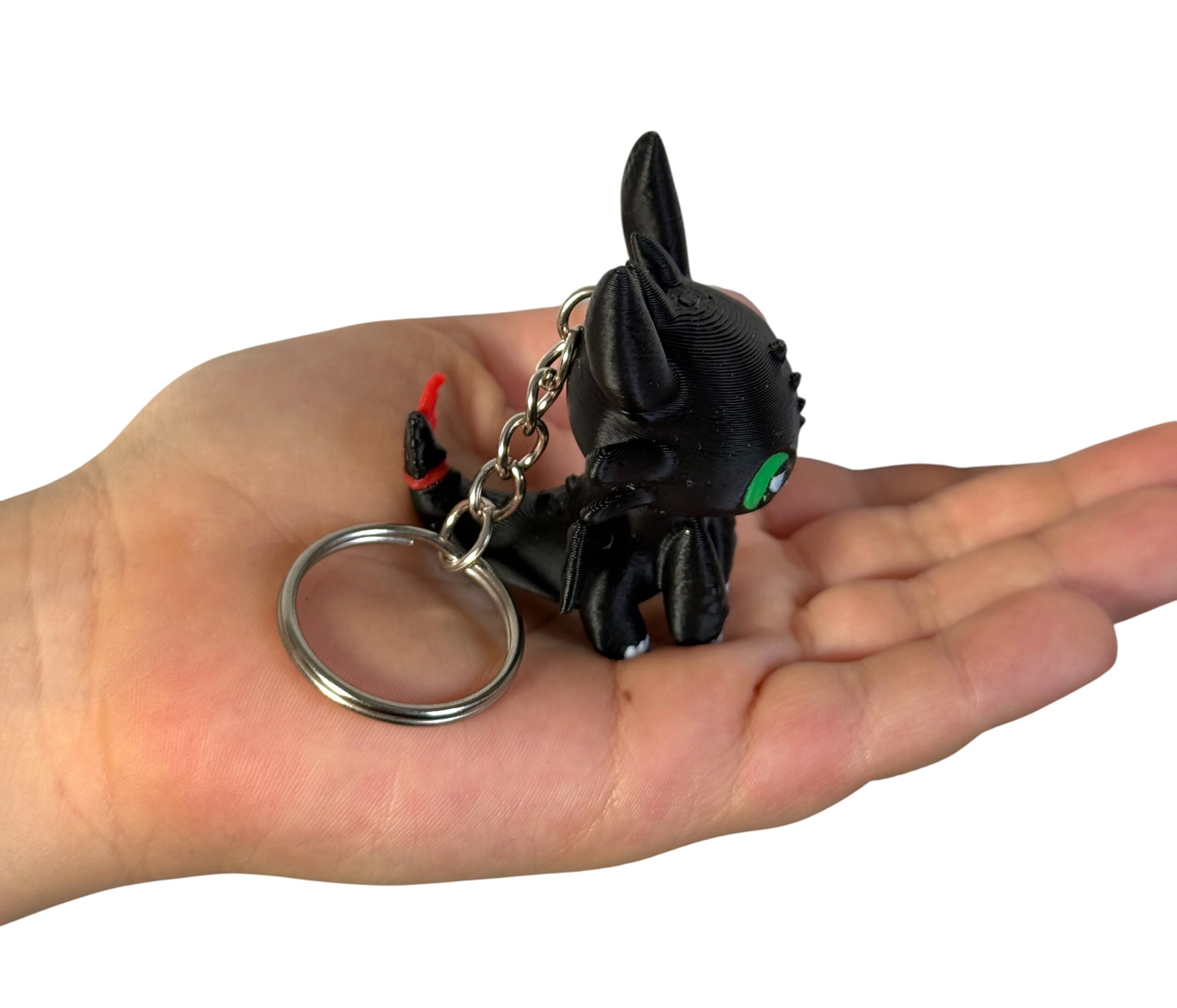 Smok Szczerbatek – brelok Nocna Furia 3D, figurka, prezent - obrazek 16