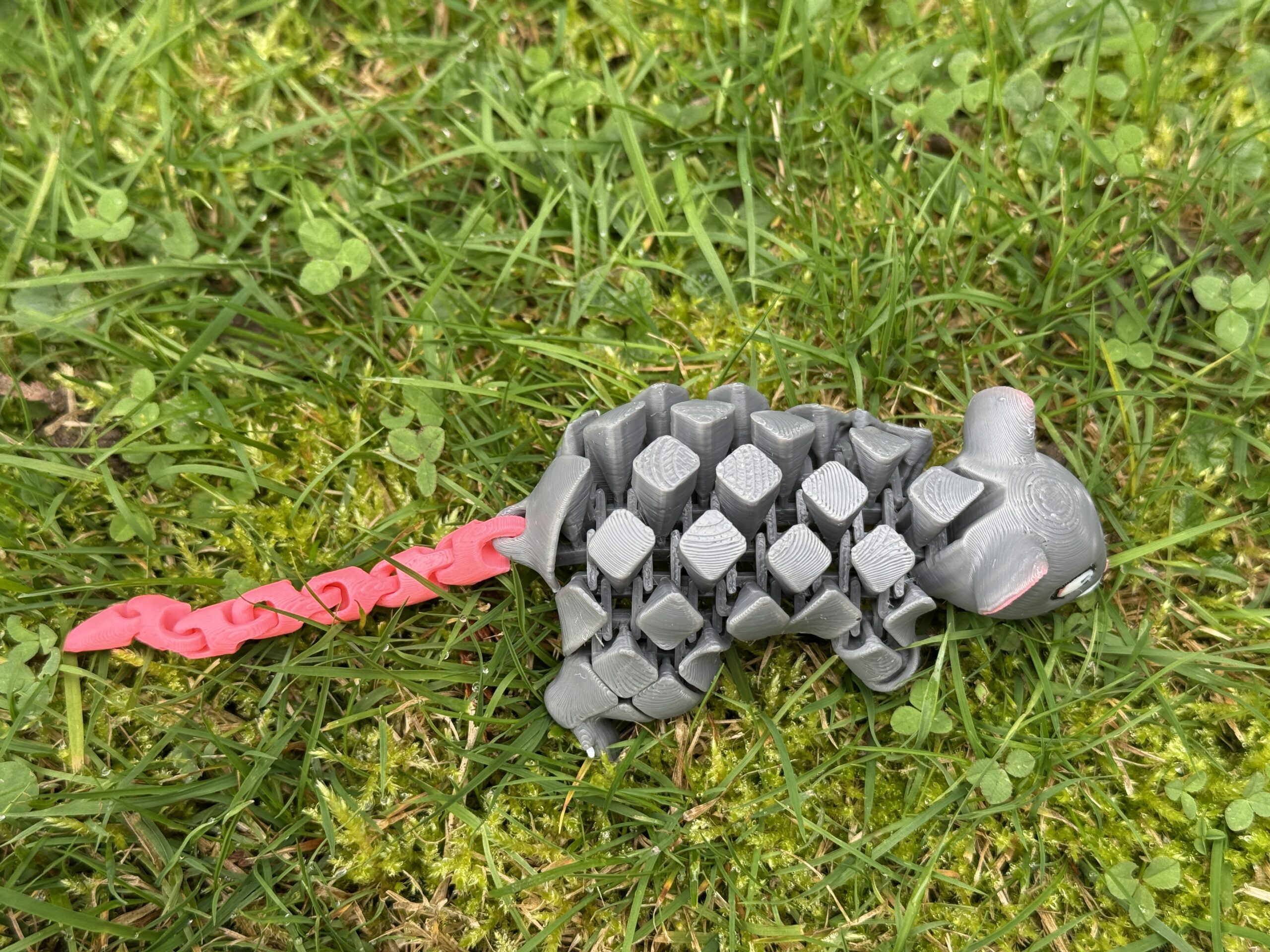 Myszka segmentowa 3D – ruchoma, elastyczna i przesłodka! Zabawka, prezent - obrazek 14