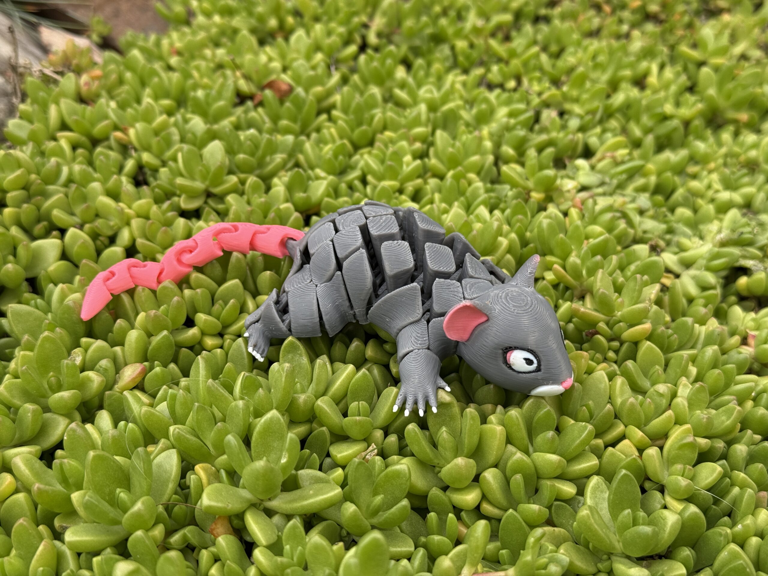 Myszka segmentowa 3D – ruchoma, elastyczna i przesłodka! Zabawka, prezent - obrazek 13