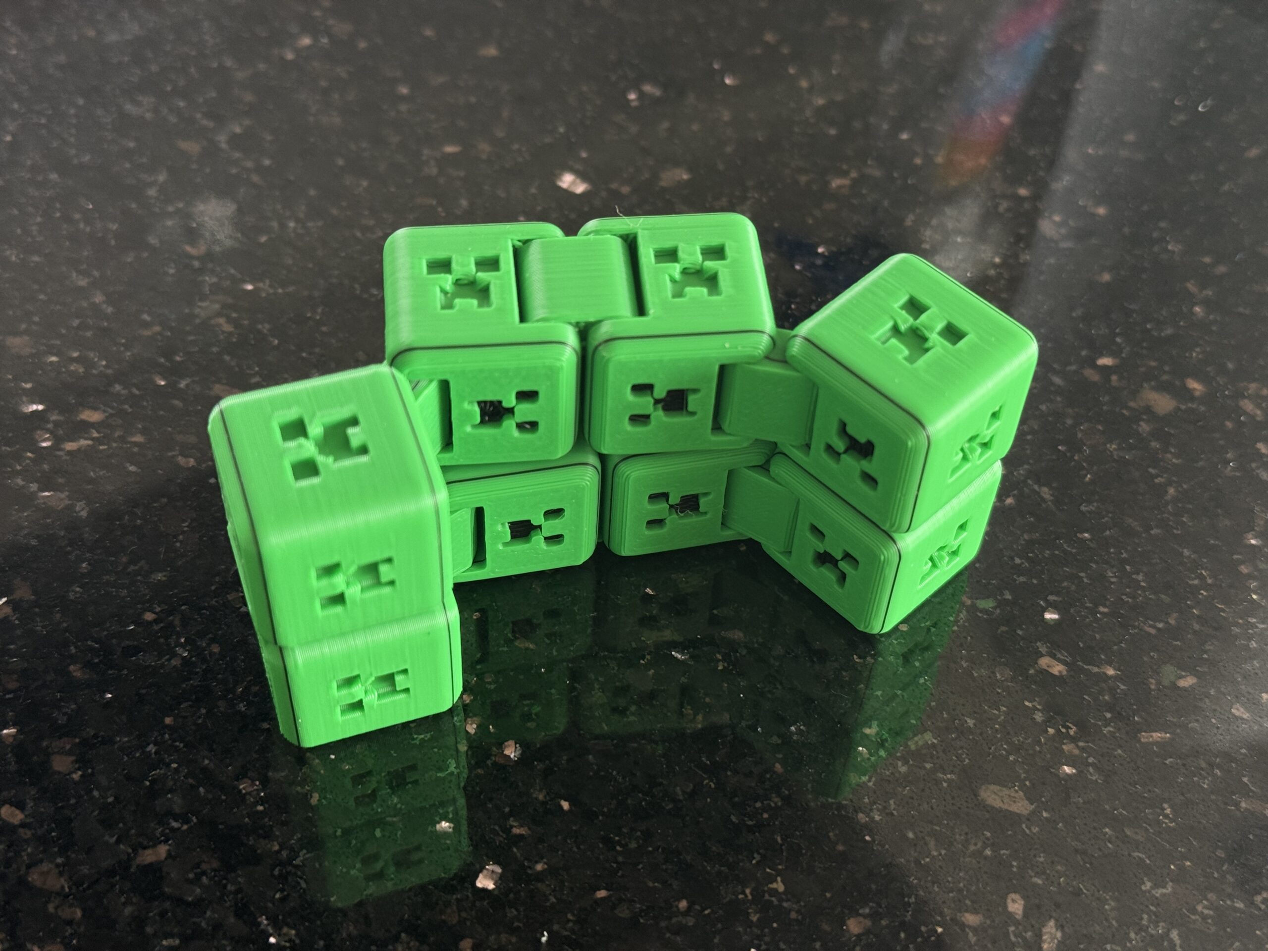 Kostka Nieskończoności – Creeper Edition | Fidget & Antystresowa Zabawa, Minecraft - obrazek 3